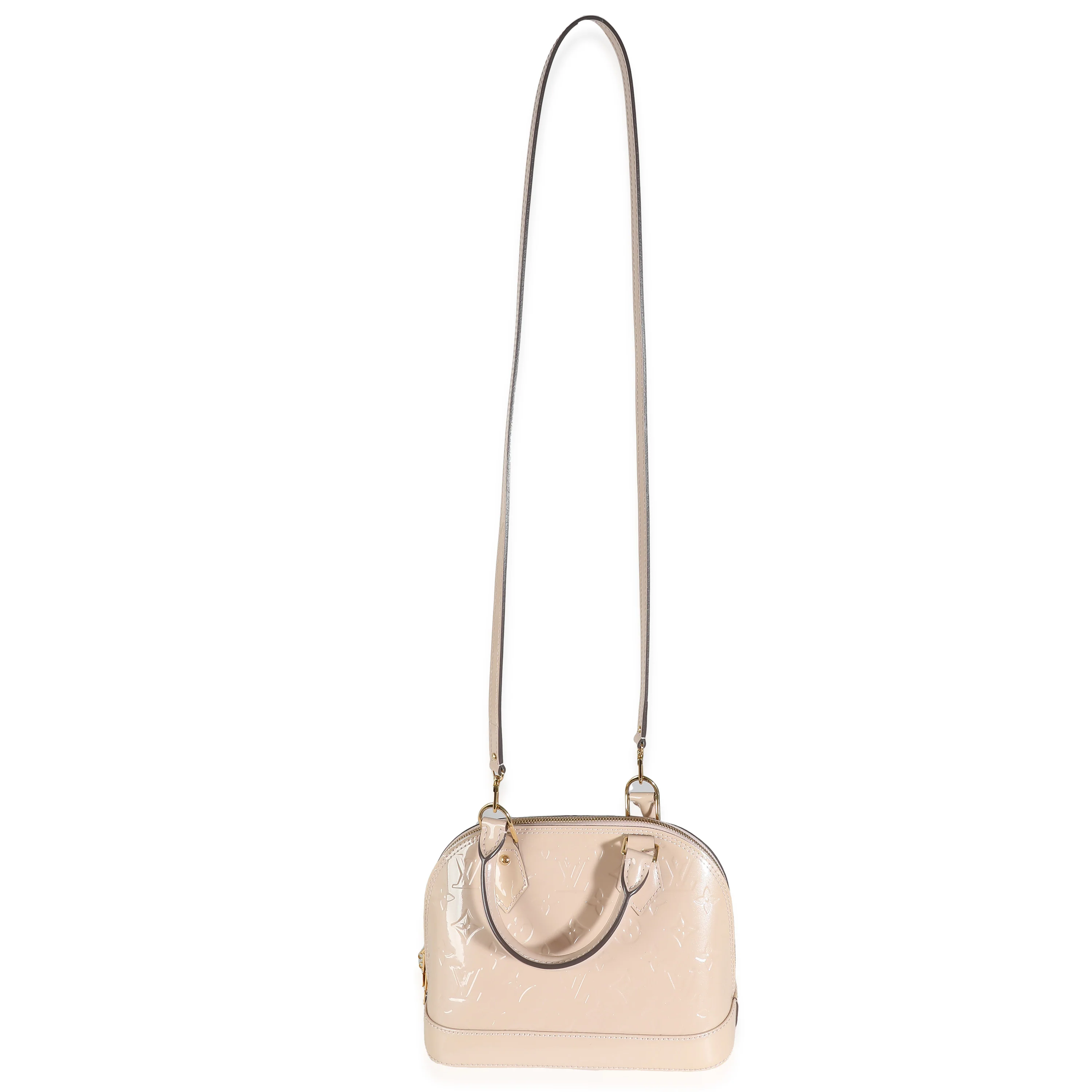Rose Florentine Monogram Vernis Alma BB - Image 8