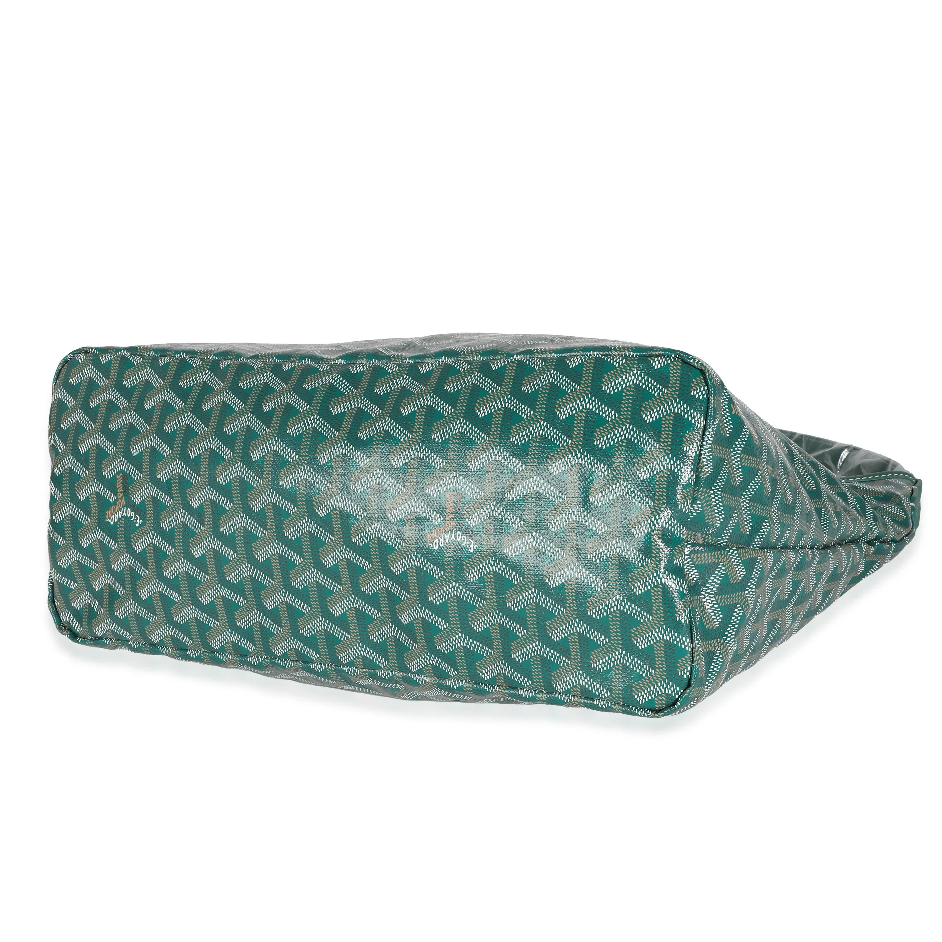 Green Goyardine Canvas Boheme Hobo - Image 6
