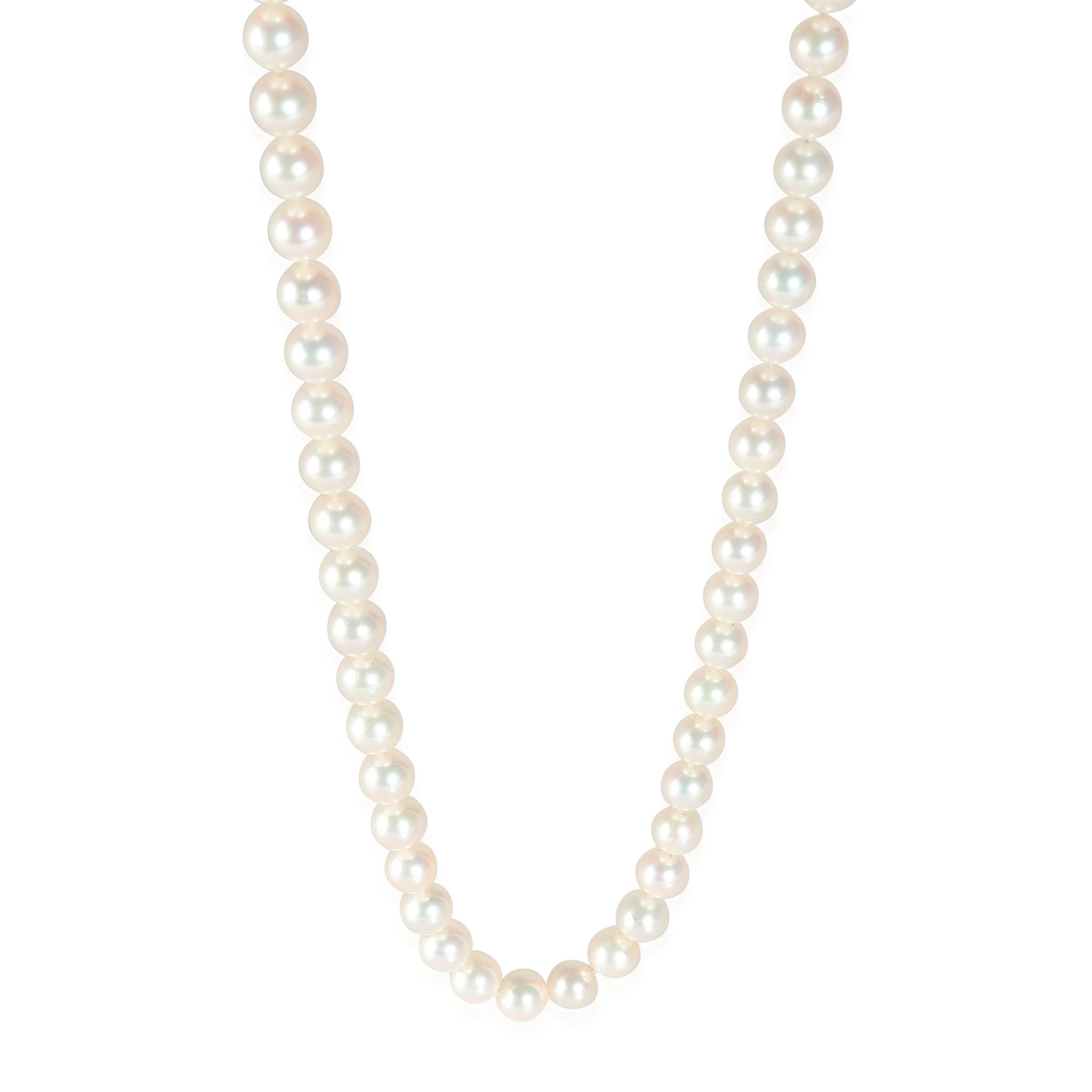 Tiffany & Co. Tiffany Essential Pearls Fashion Necklace in 18k White Gold
