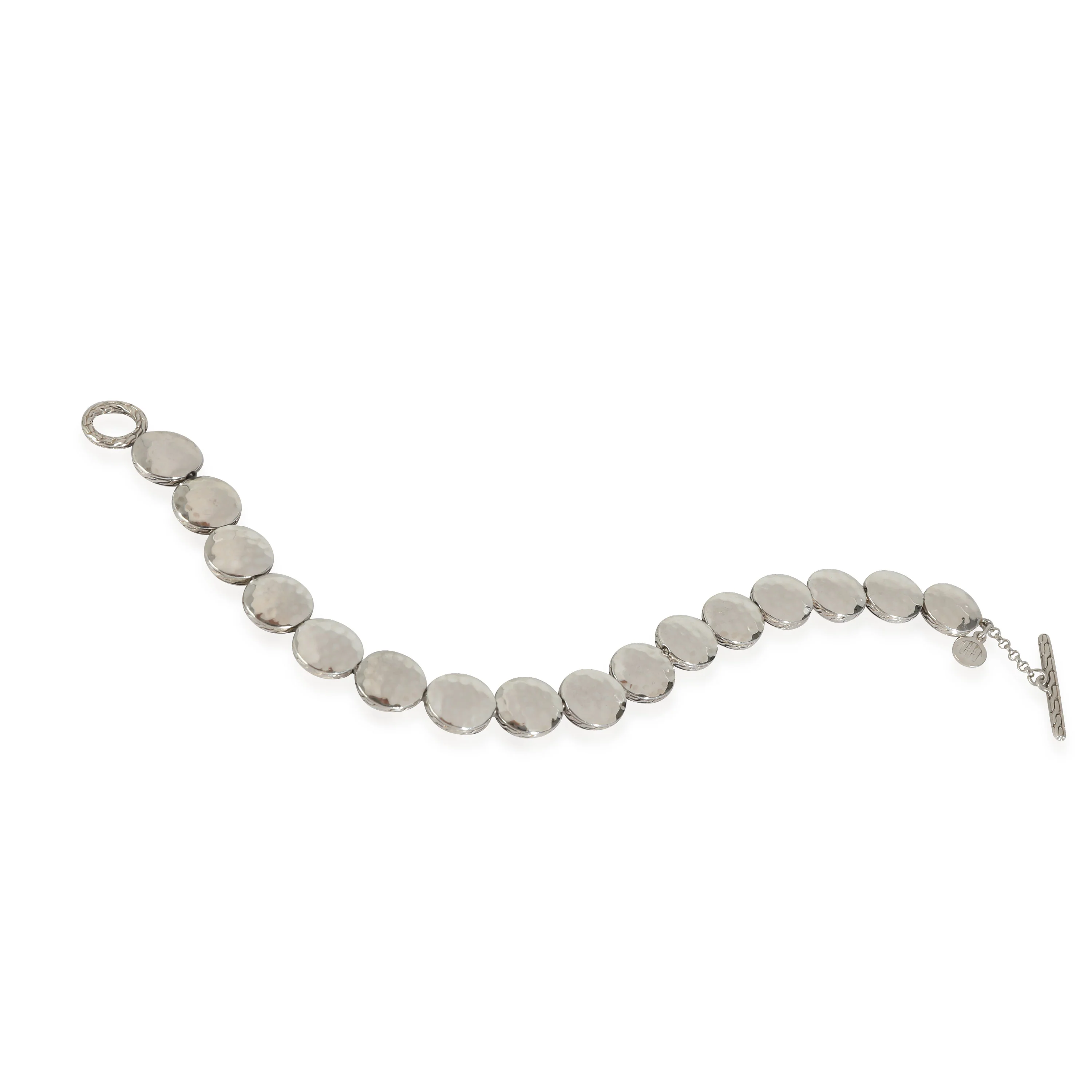 Palu Round Disc  Bracelet in  Sterling Silver - Image 2
