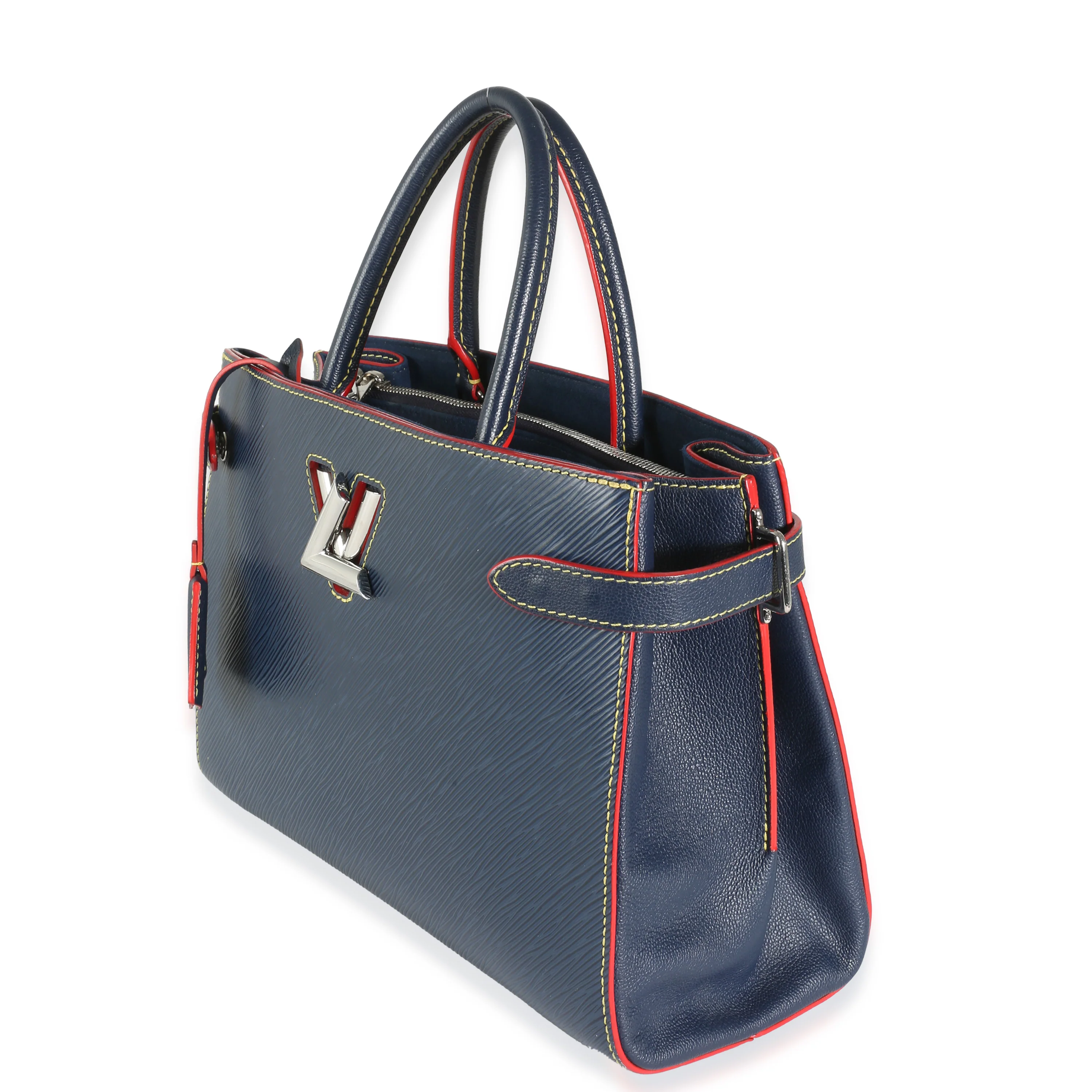 Indigo Epi Twist Tote - Image 2