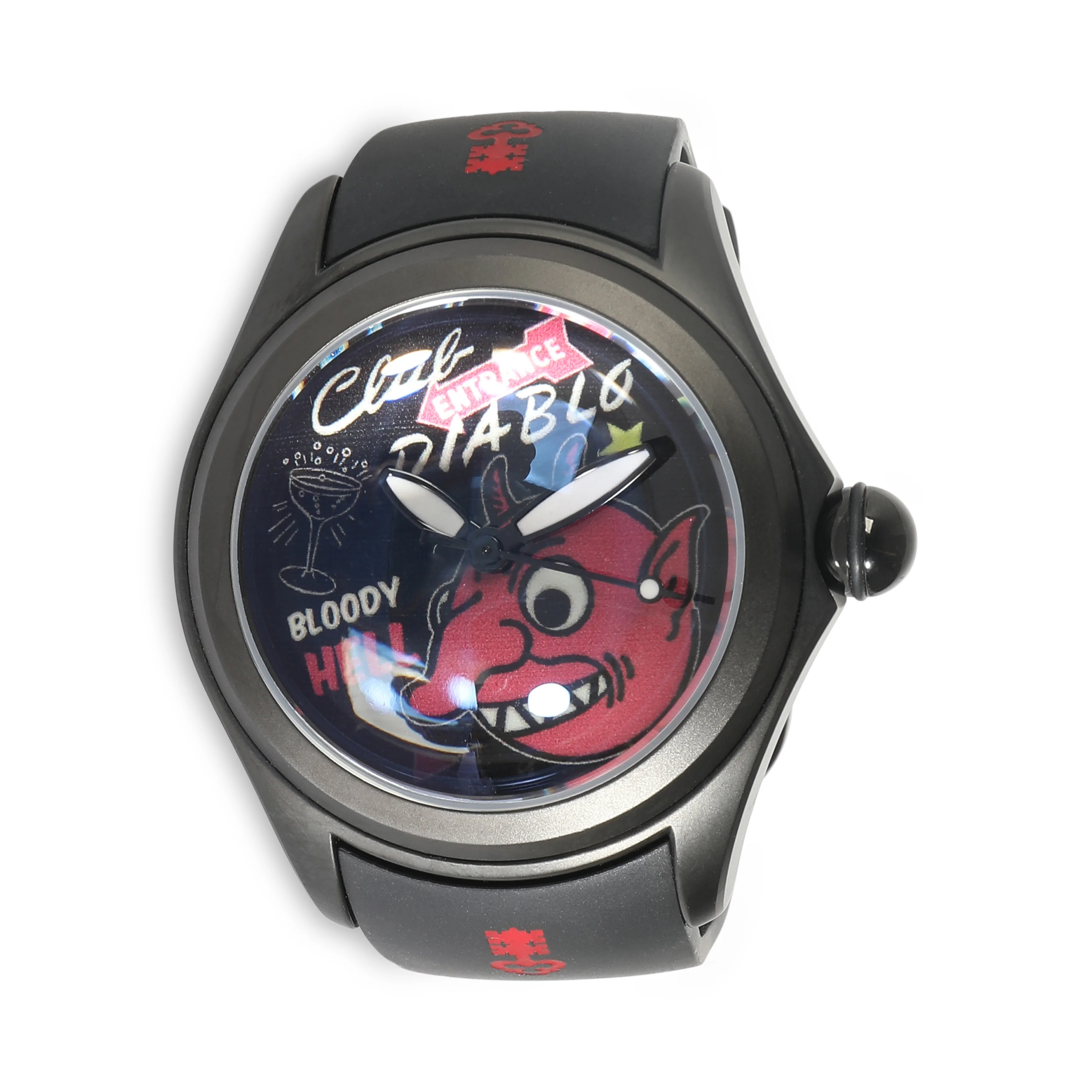Pop De La Nuez Club Diablo 082.310.98/037 PO01 Unisex Watch in PVD