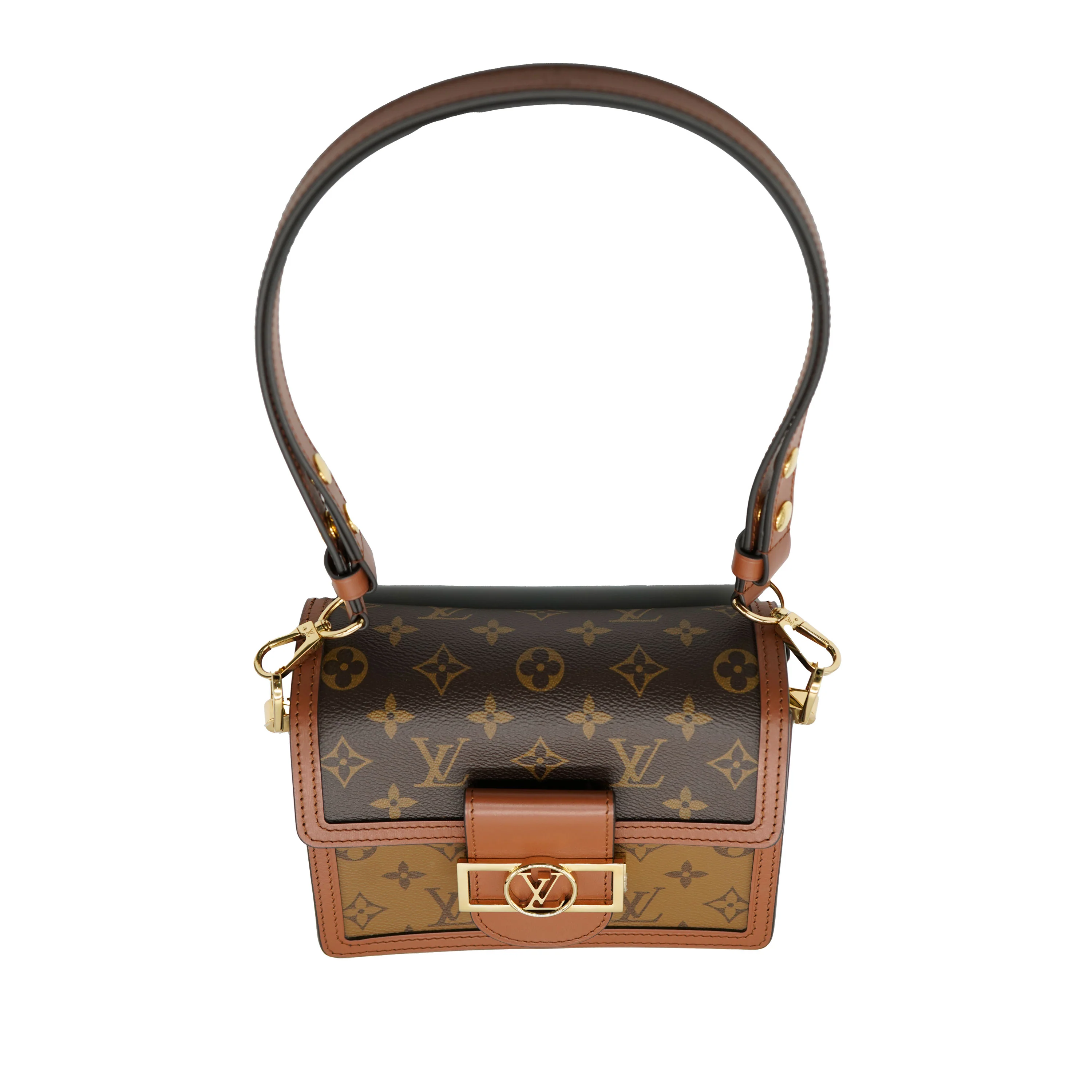 Reverse Monogram Canvas Mini Dauphine - Image 3