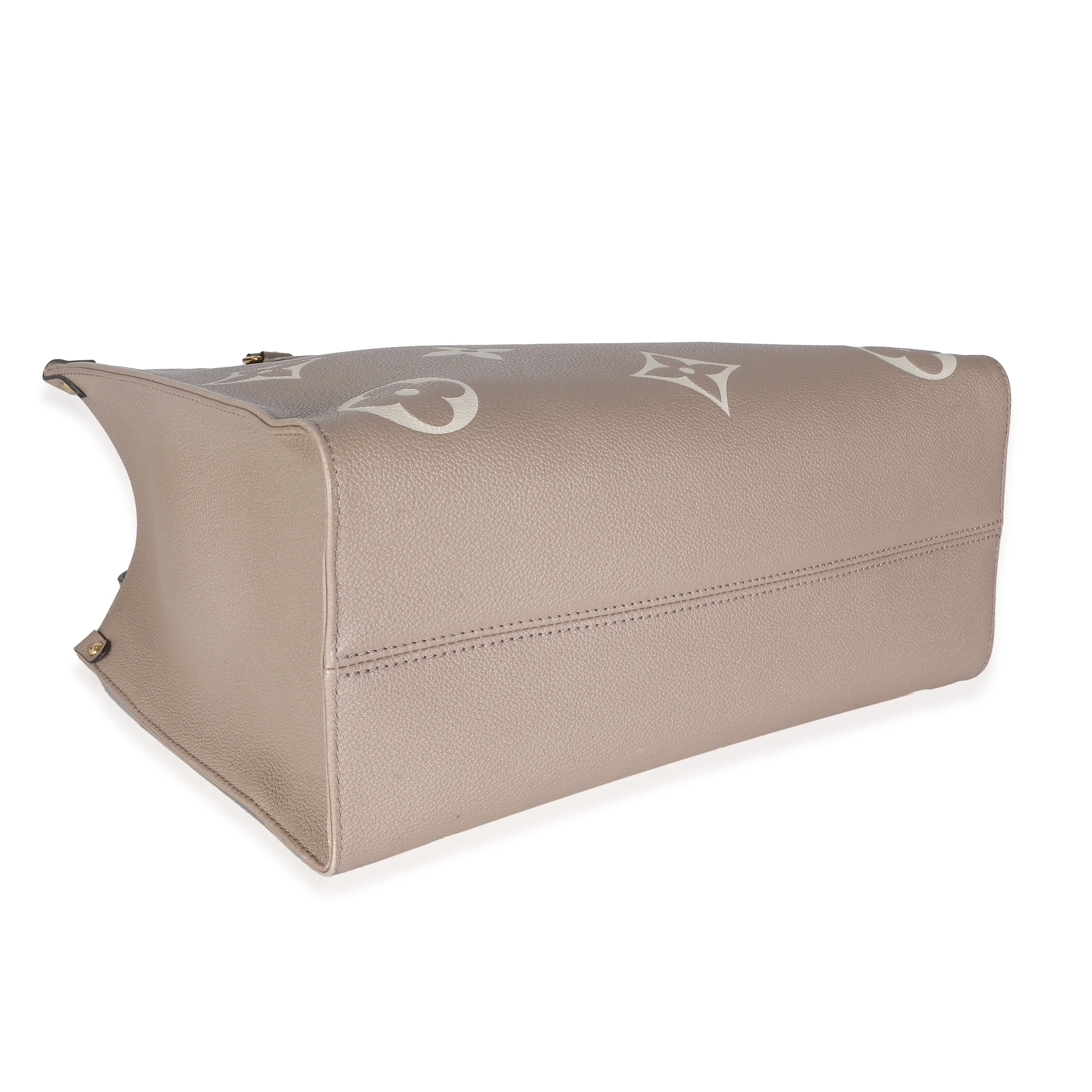 Tourterelle Creme Giant Monogram Empreinte Onthego MM - Image 8