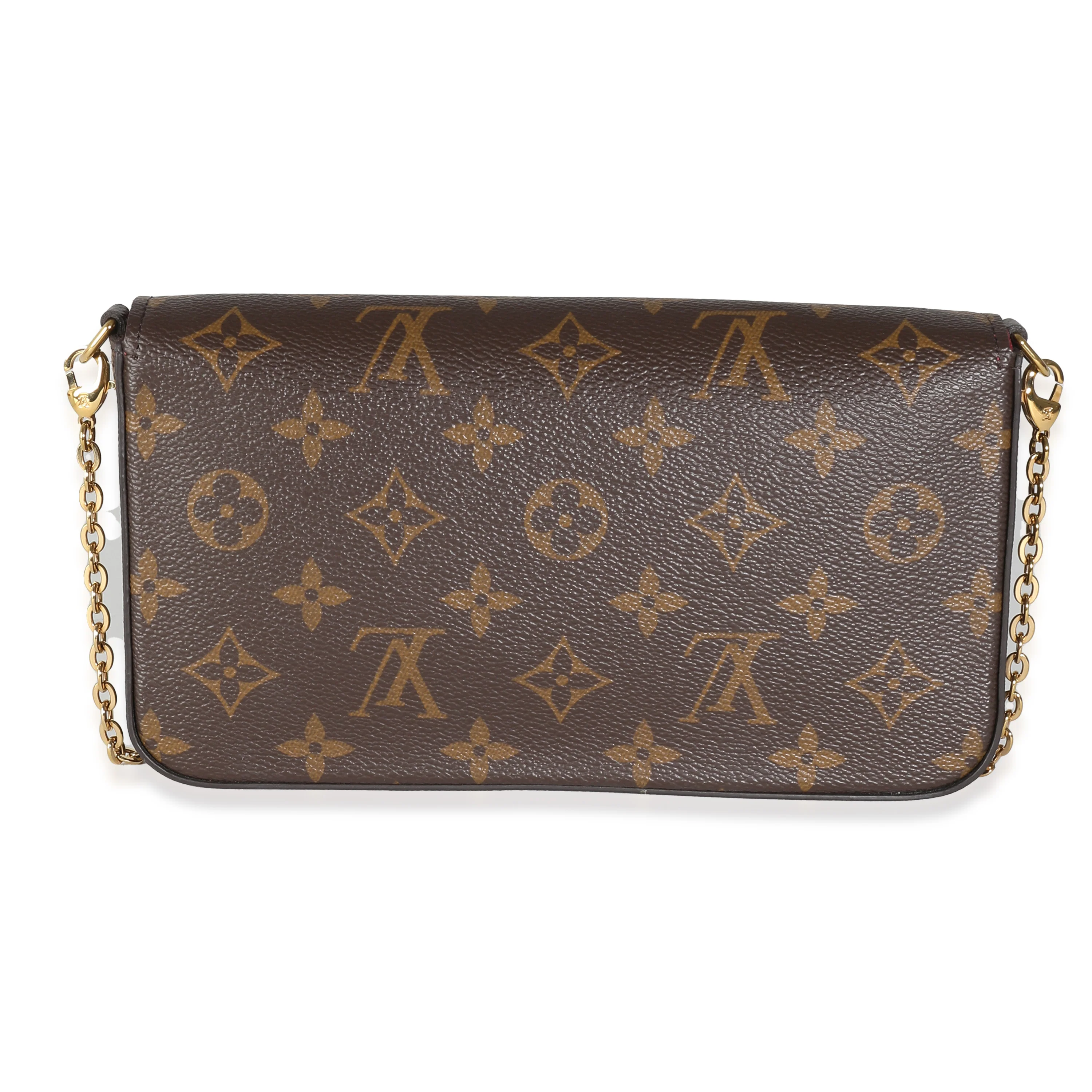 Louis Vuitton Fuchsia Monogram Canvas Felicie Pochette - Image 4