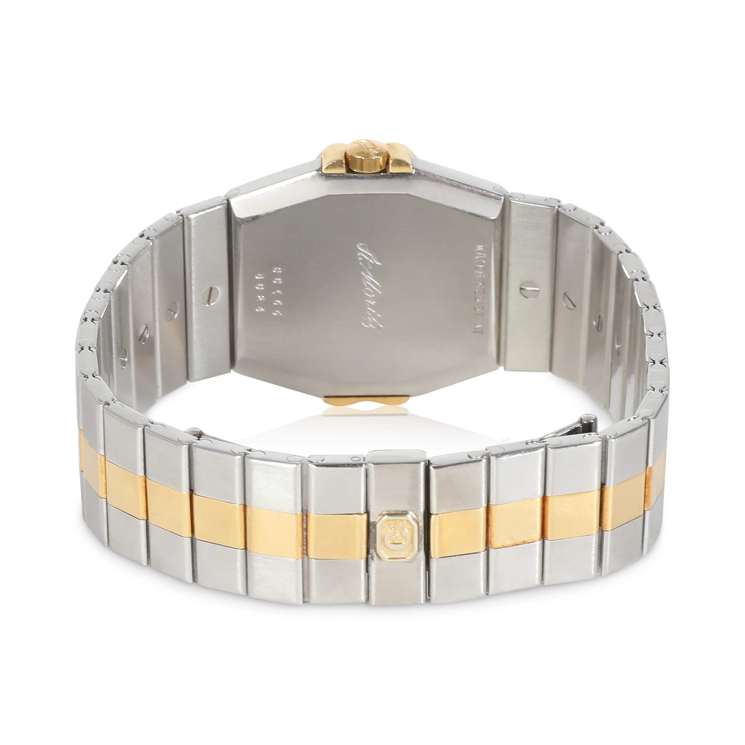 St. Moritz 8023 Unisex Watch in 18kt Stainless Steel/Yellow Gold - Image 4