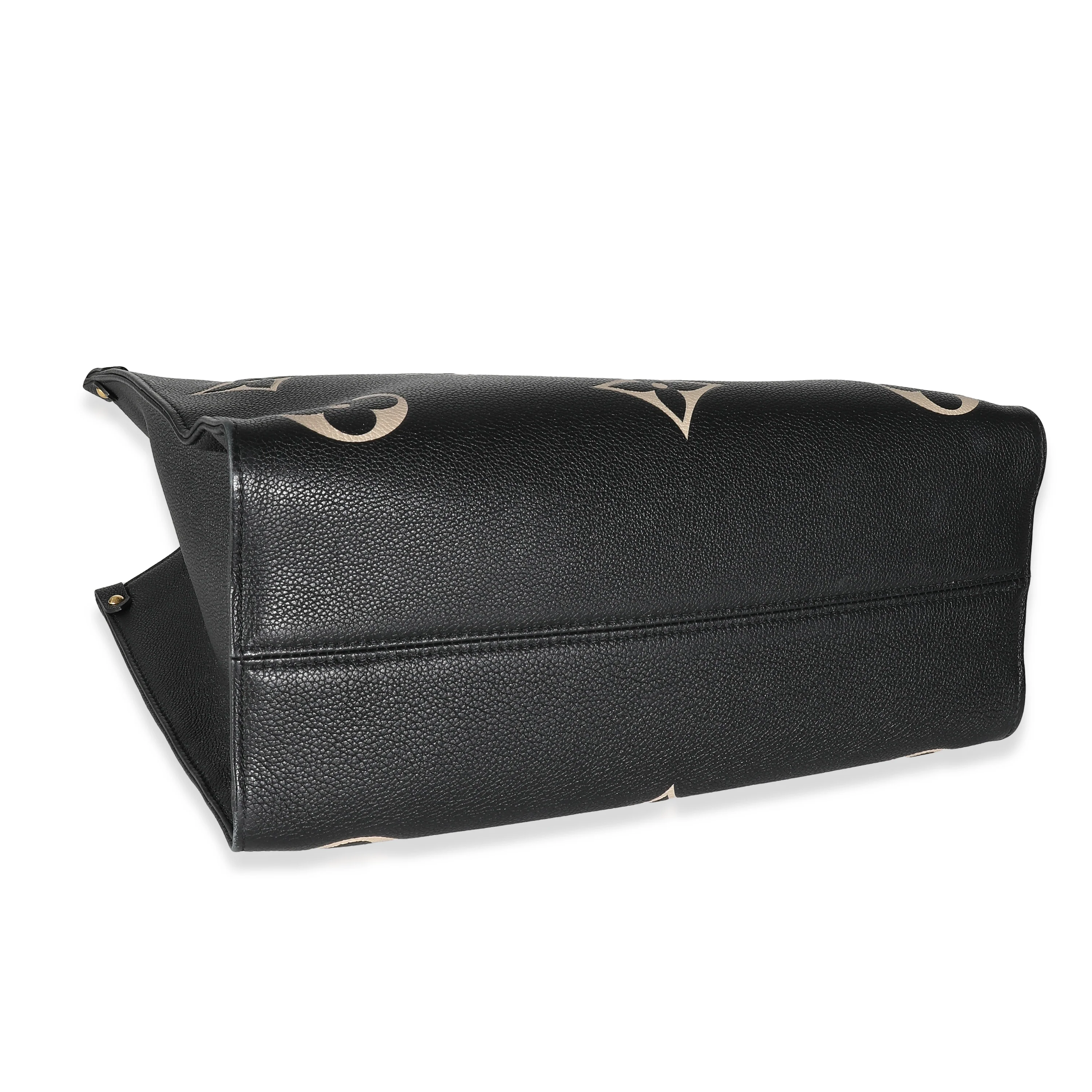 Black Beige Monogram Giant Empreinte Onthego MM - Image 4