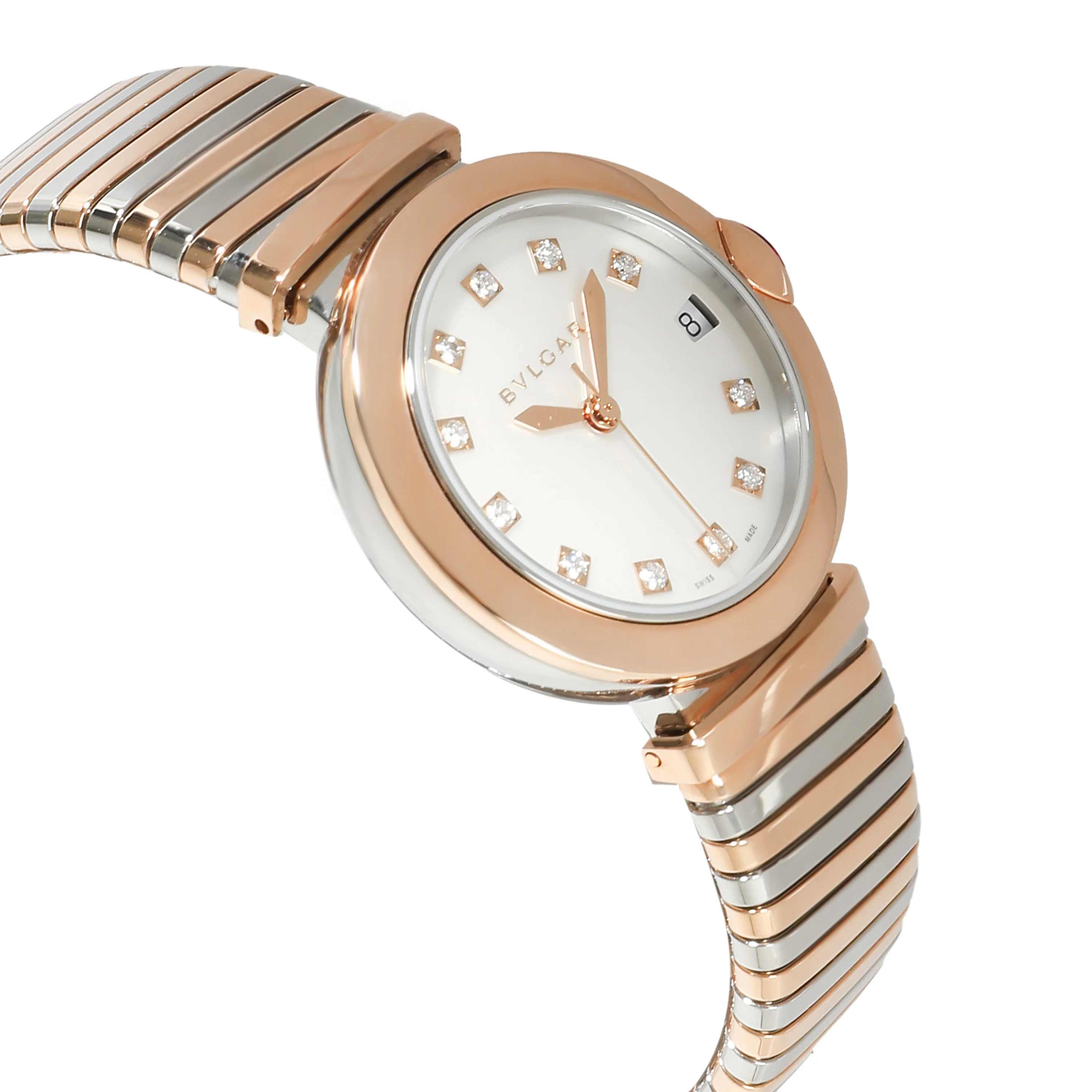 Lvcea Tubogas 102954 Unisex Watch in 18kt Stainless Steel/Rose Gold - Image 2