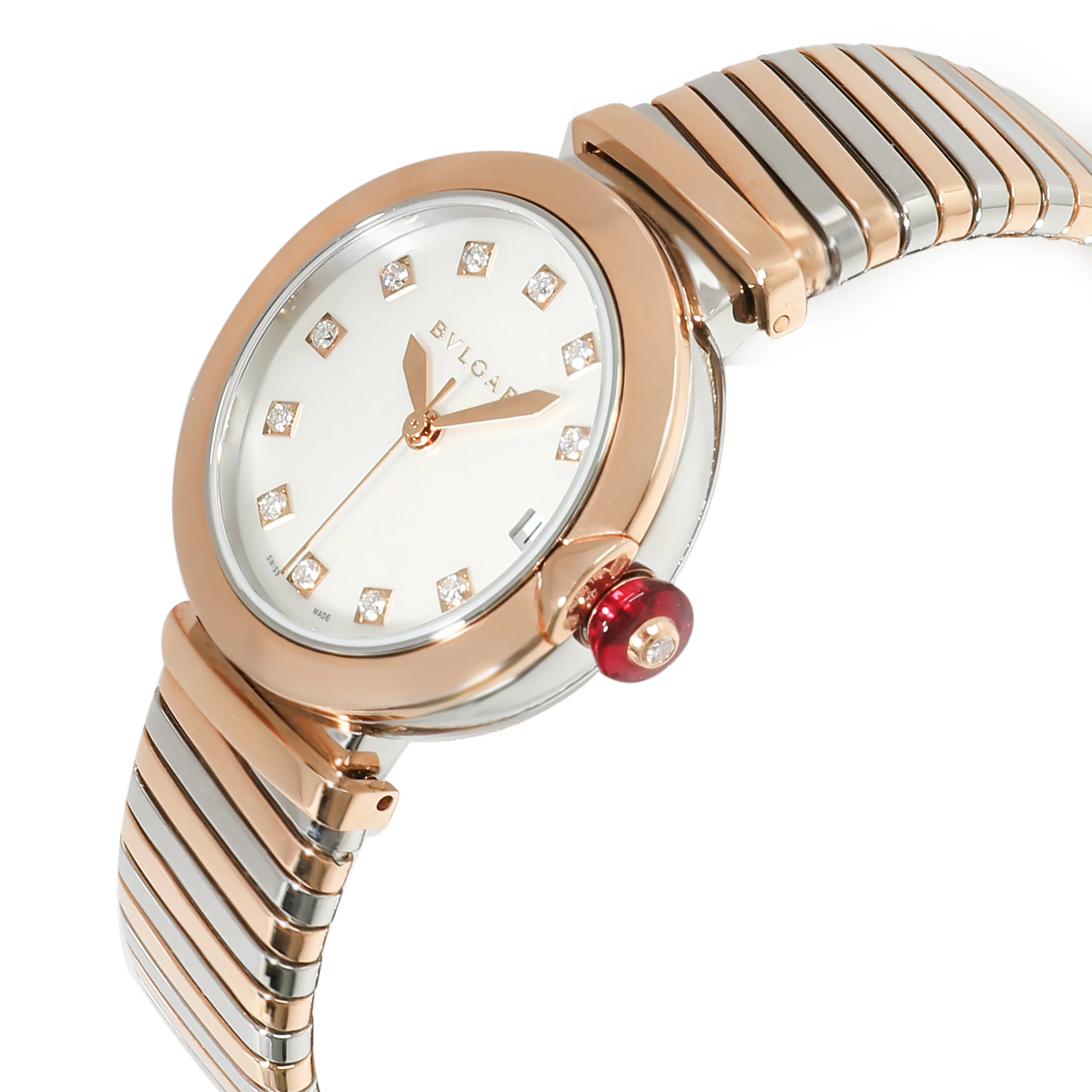 Lvcea Tubogas 102954 Unisex Watch in 18kt Stainless Steel/Rose Gold - Image 3