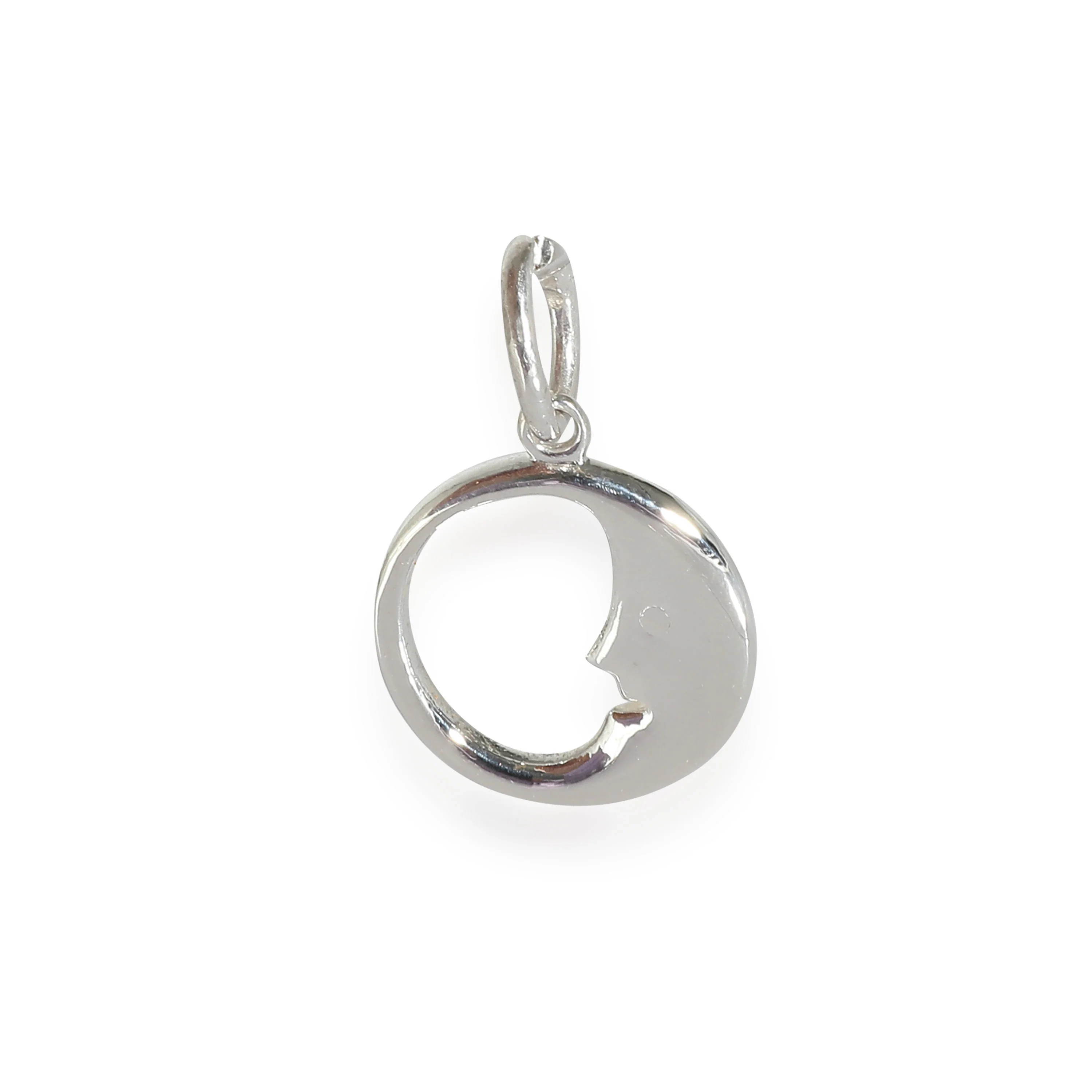 Man on Moon Charm in  Sterling Silver - Image 3