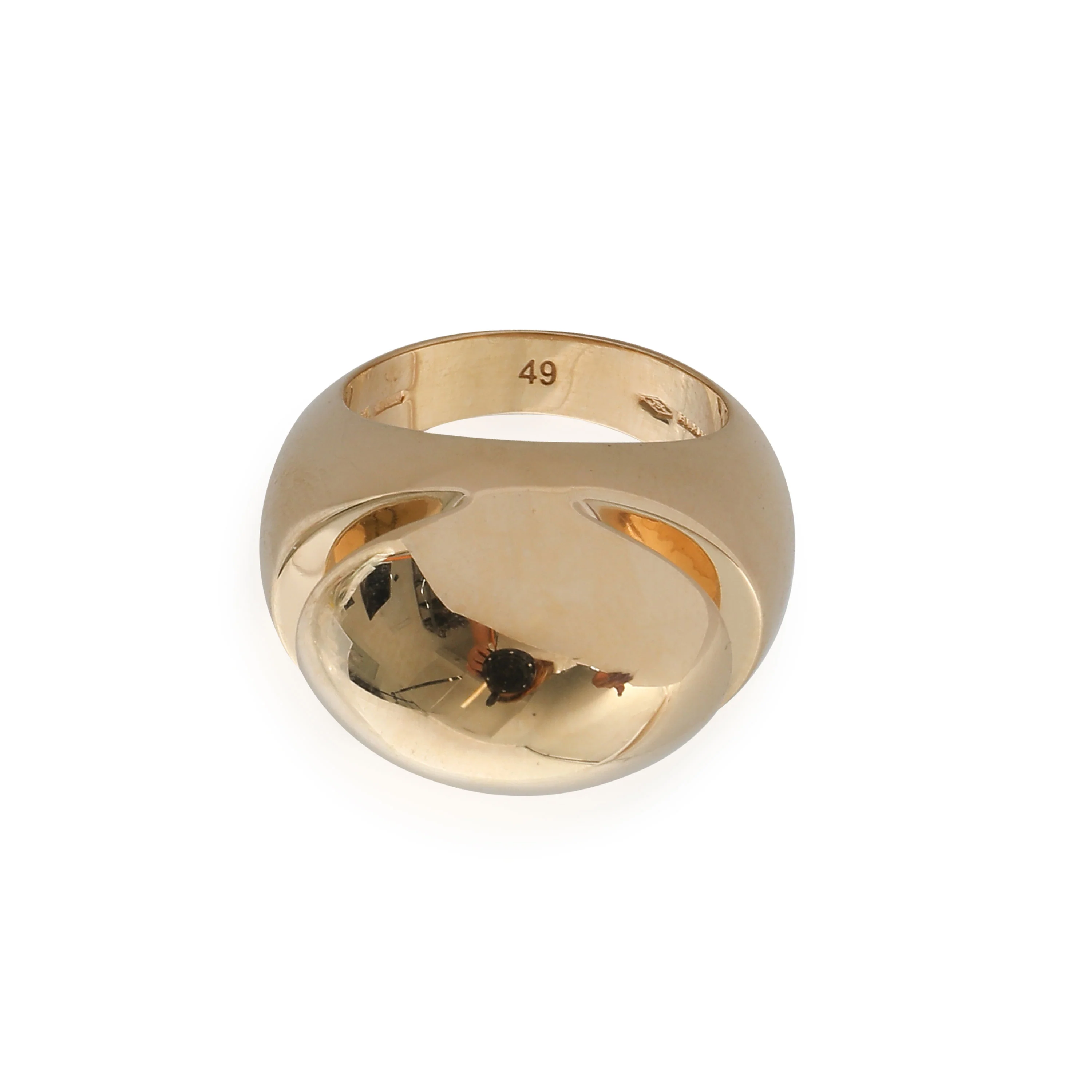 Cabochon Ring in 18k Yellow Gold - Image 5