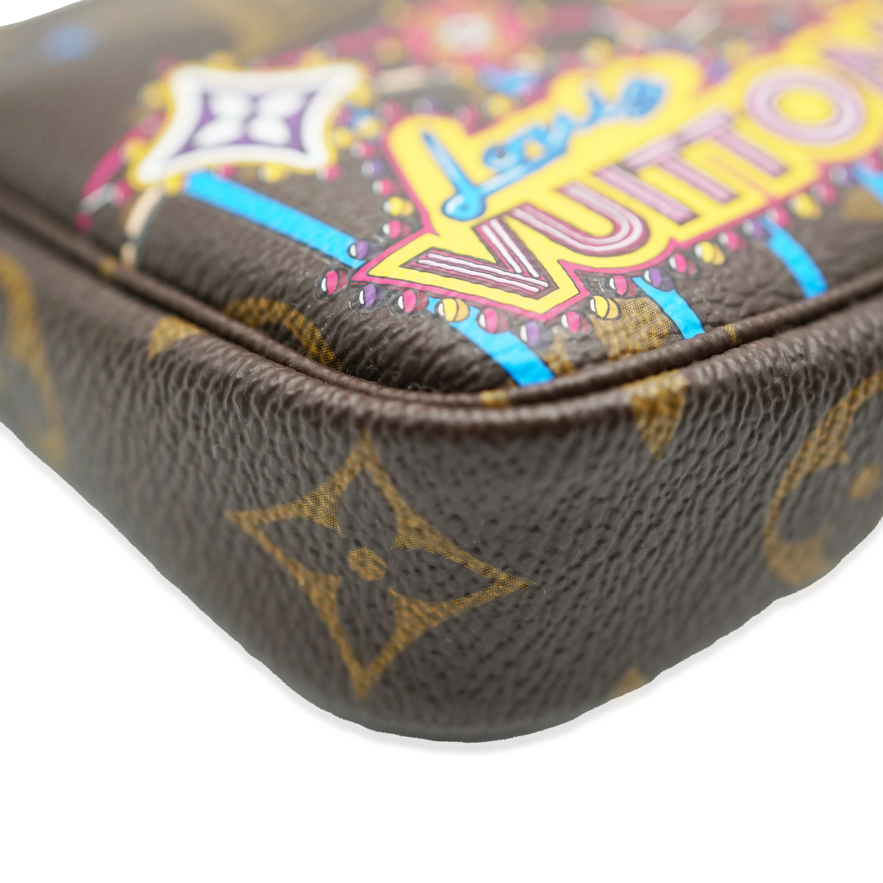 Monogram Canvas Christmas Animation Mini Pochette Accessoires - Image 6