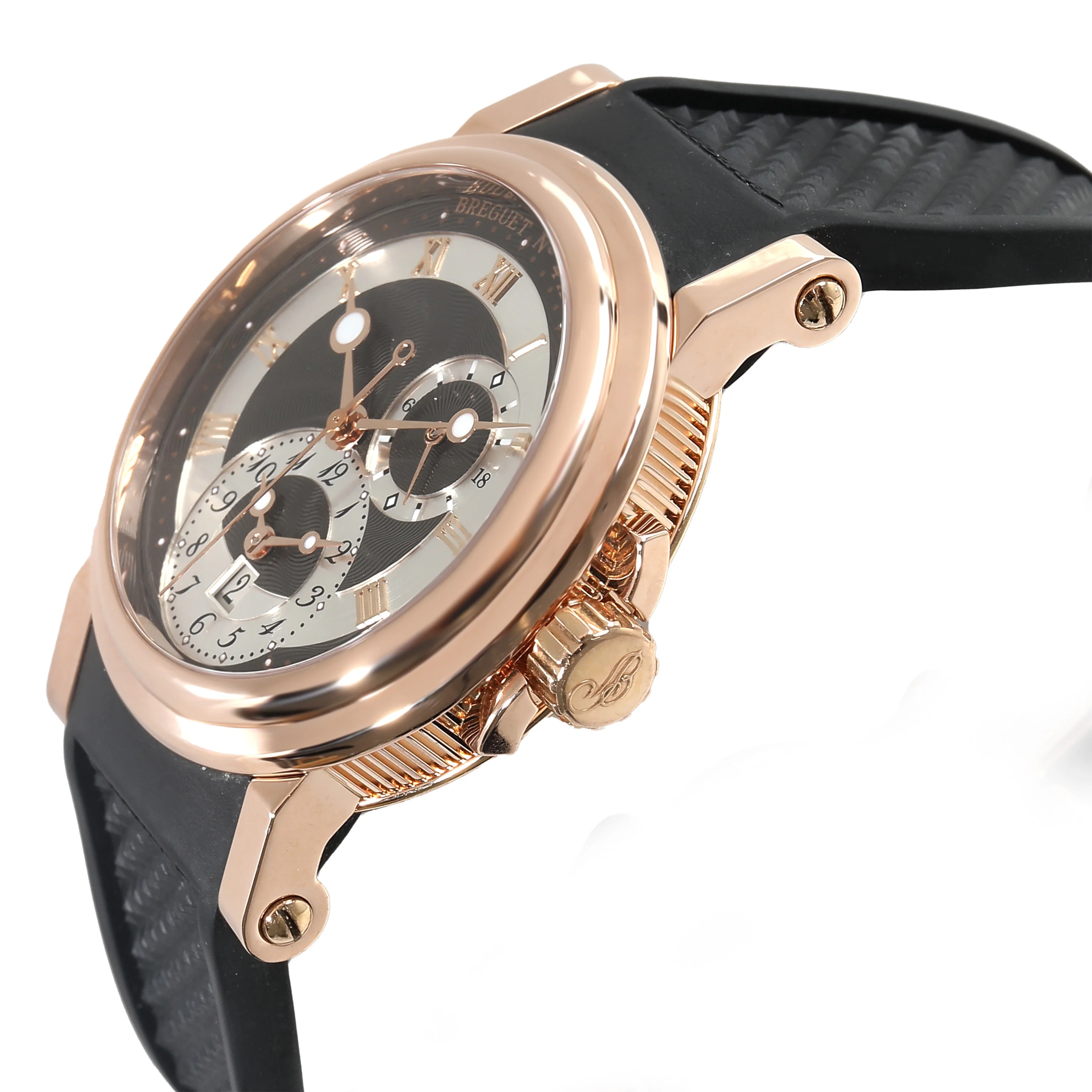 Marine GMT 5857BR/Z2/5ZU Mens Watch in 18kt Rose Gold - Image 3