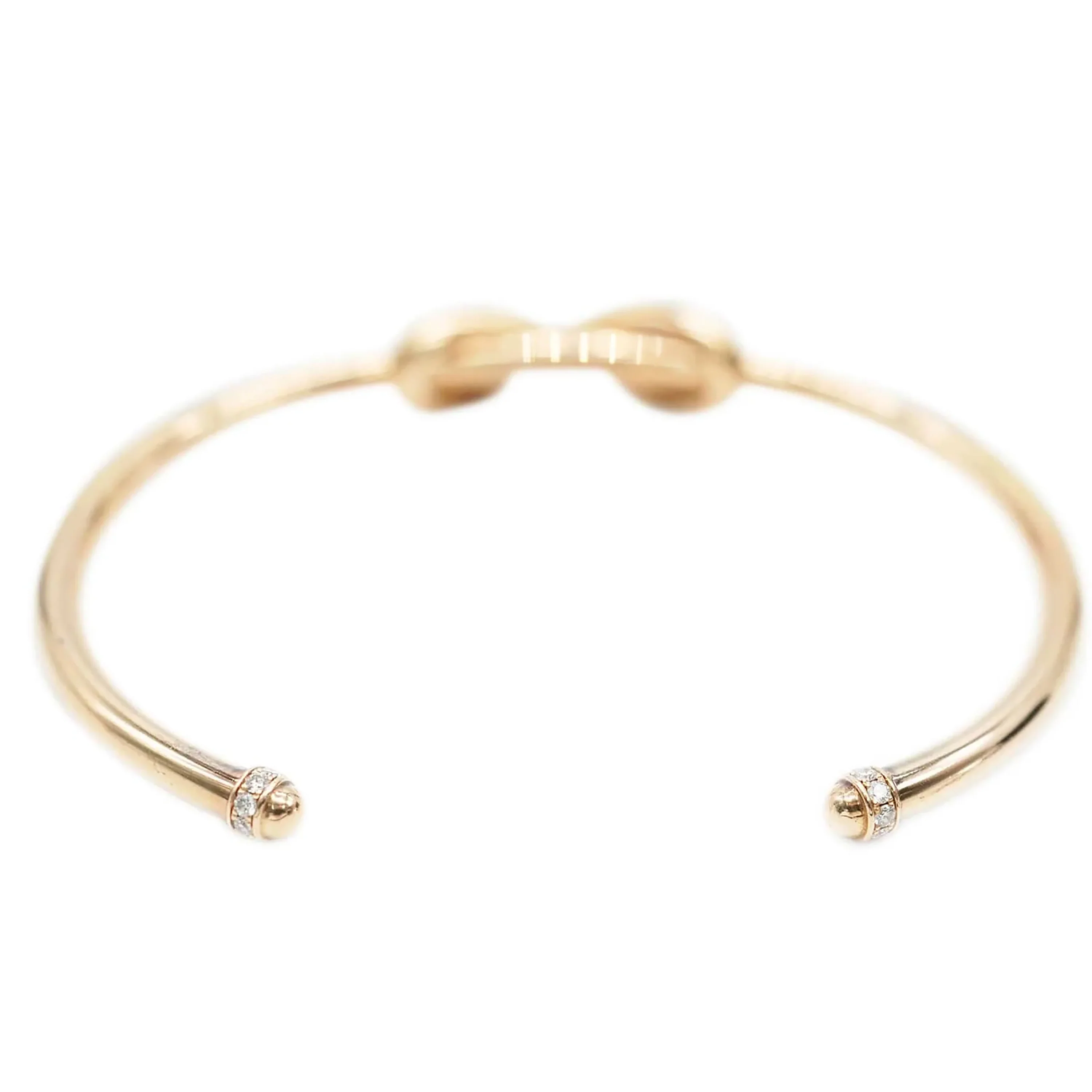 Infinity Cuff in 18K 18K Rose Gold 0.4 CTW - Image 4
