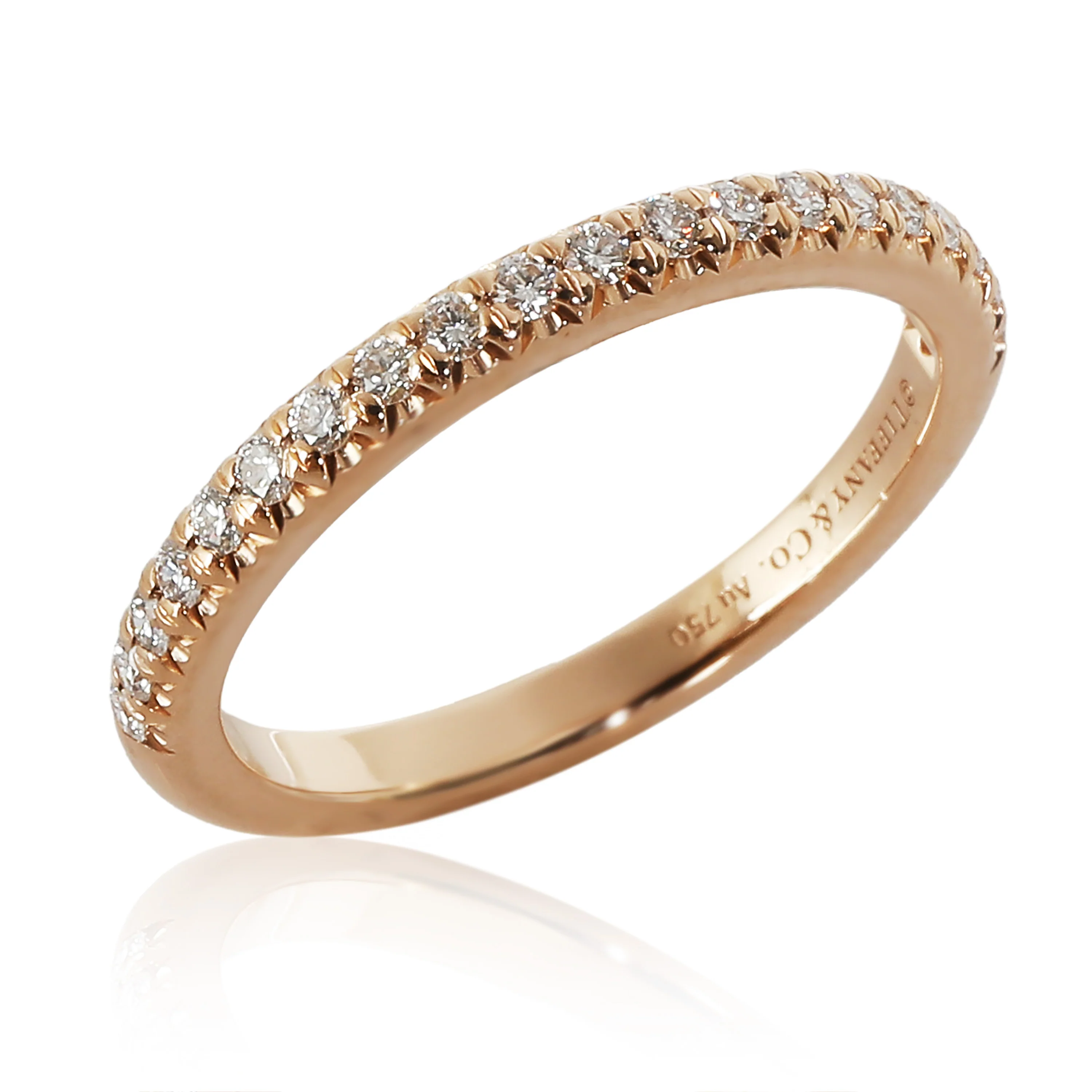 Soelste Band in 18k Rose Gold 0.17 CTW - Image 3
