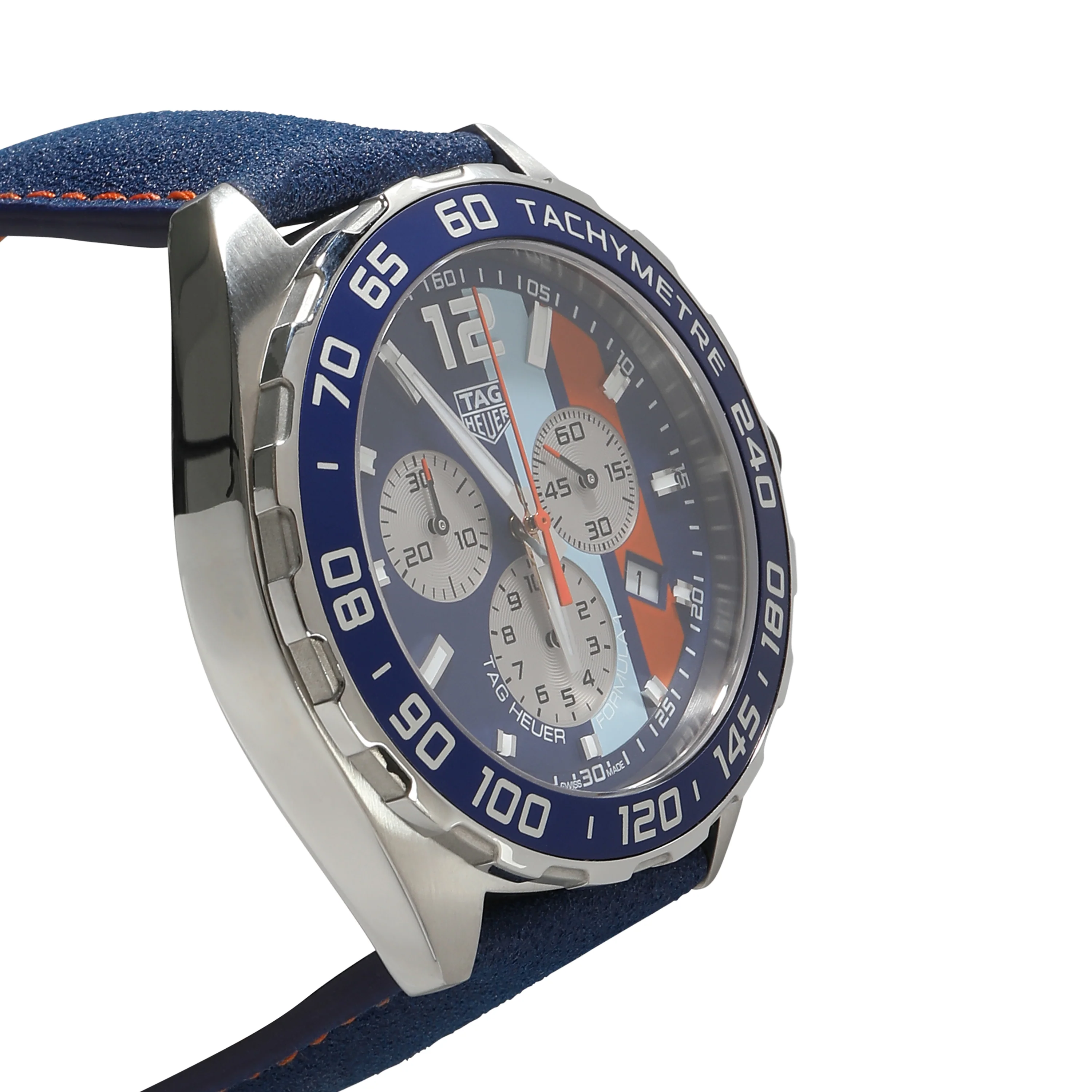 Formula 1 Gulf Edition CAZ101N.FC8243 Mens Watch in Stainless Stee - Image 2