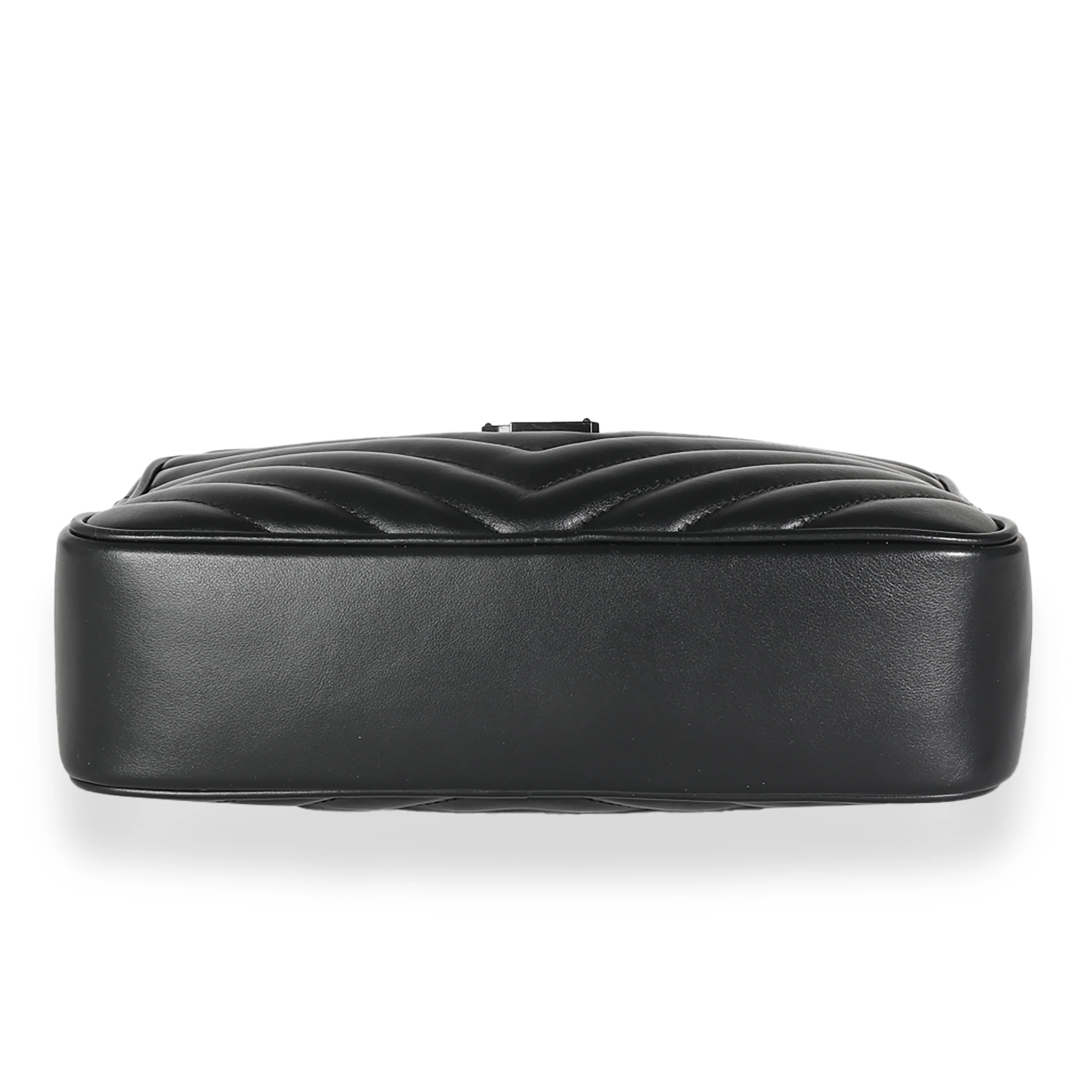 Black Calfskin Matelasse Monogram Lou Camera Bag - Image 5