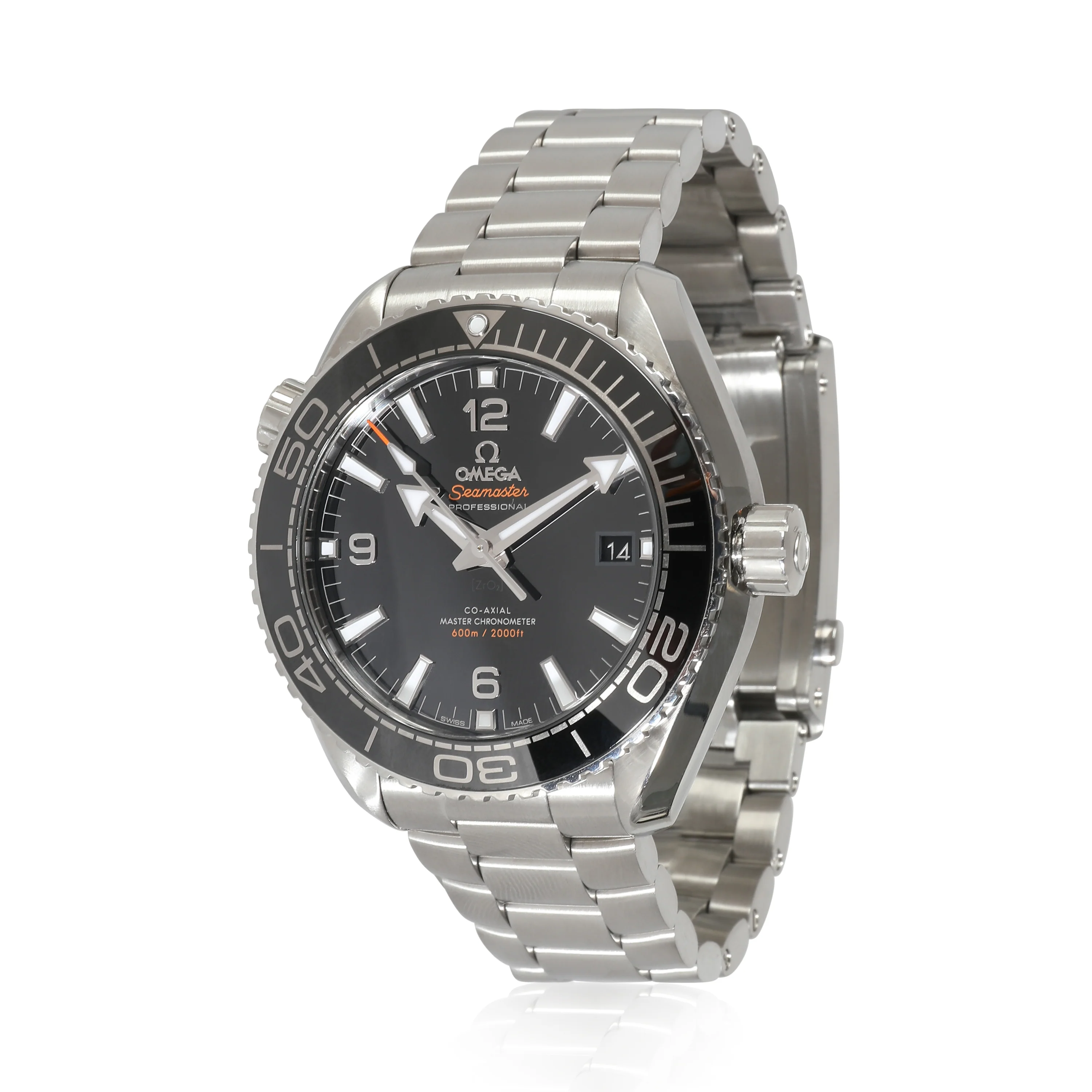 Seamaster Planet Ocean 215.30.44.21.01.001 Mens Watch in  Stainless Steel