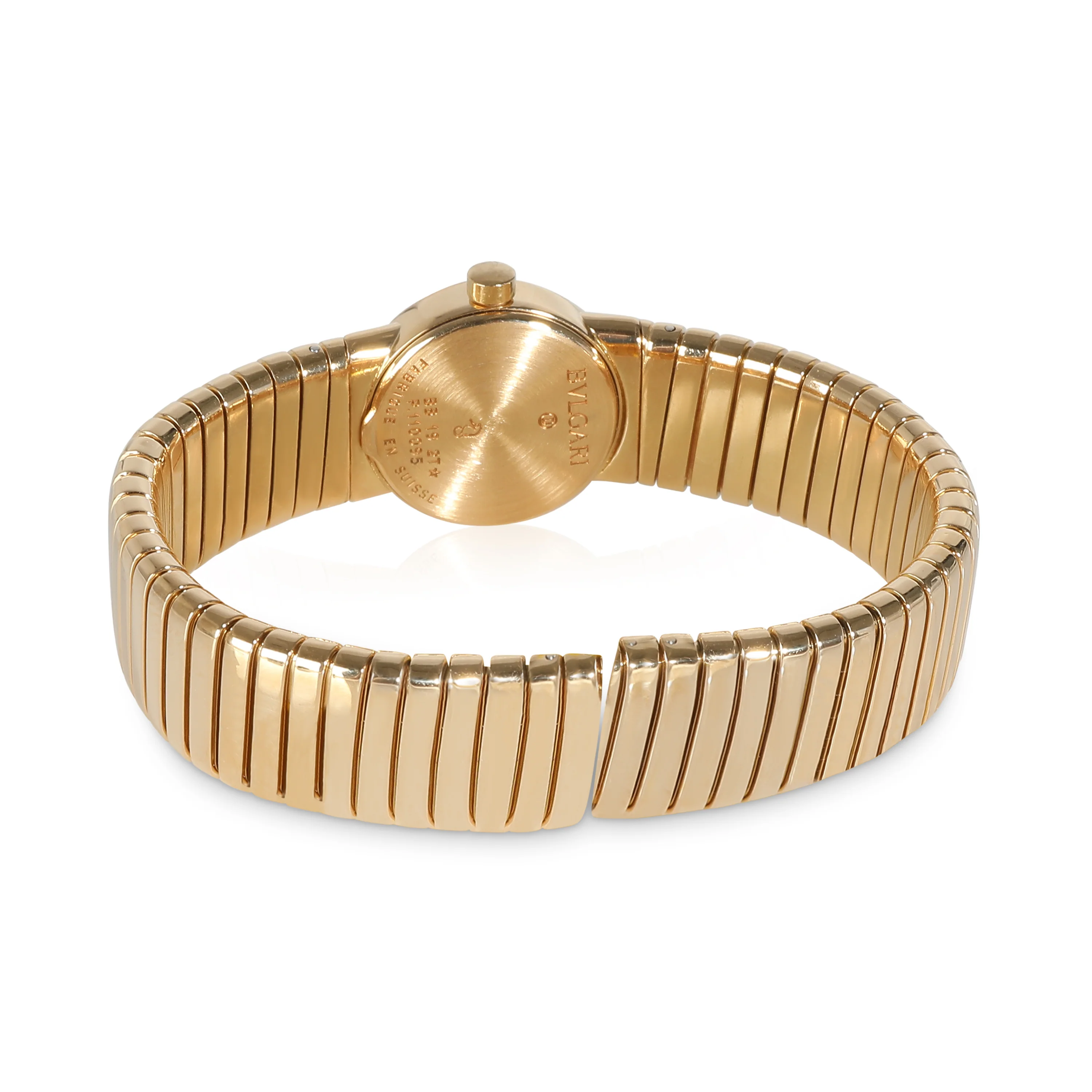 Bvlgari Bvlgari Tubogas BB 19 2T Womens Watch in 18kt Yellow Gold - Image 4