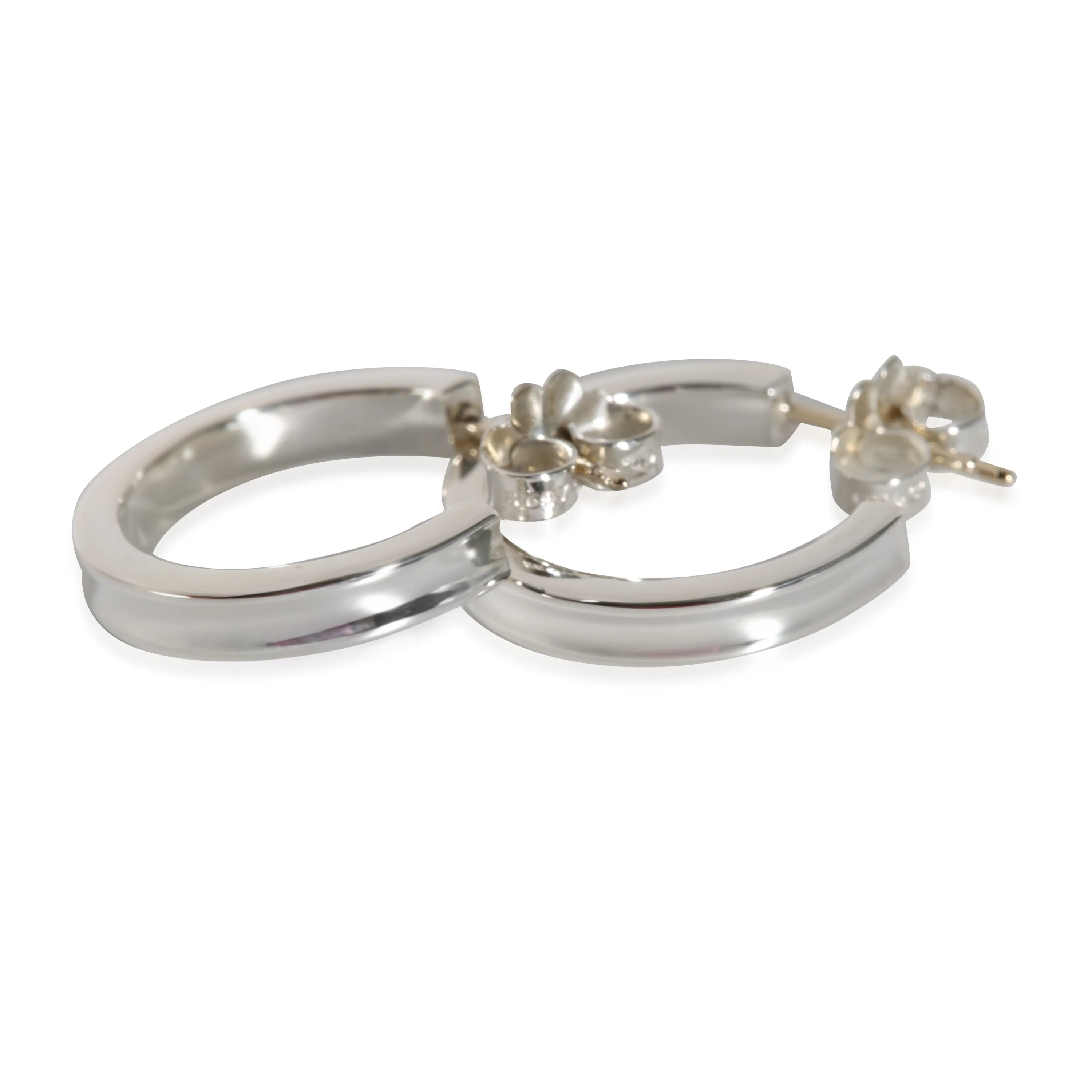 1837 Hoop Earrings, Small in Sterling Silver - Image 4