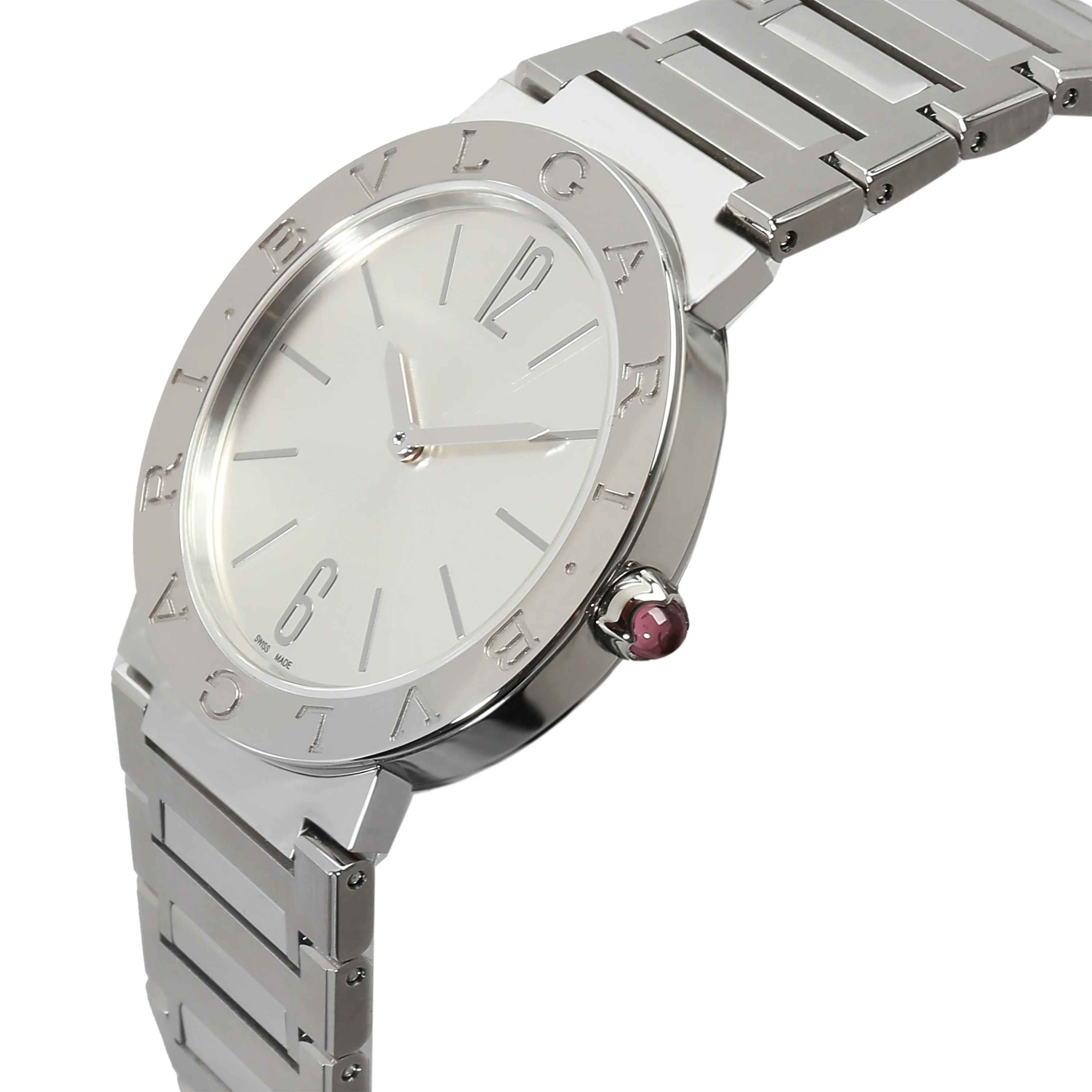 Bvlgari/Bvlgari 103575 BB 33 S Womens Watch in Stainless Steel - Image 3