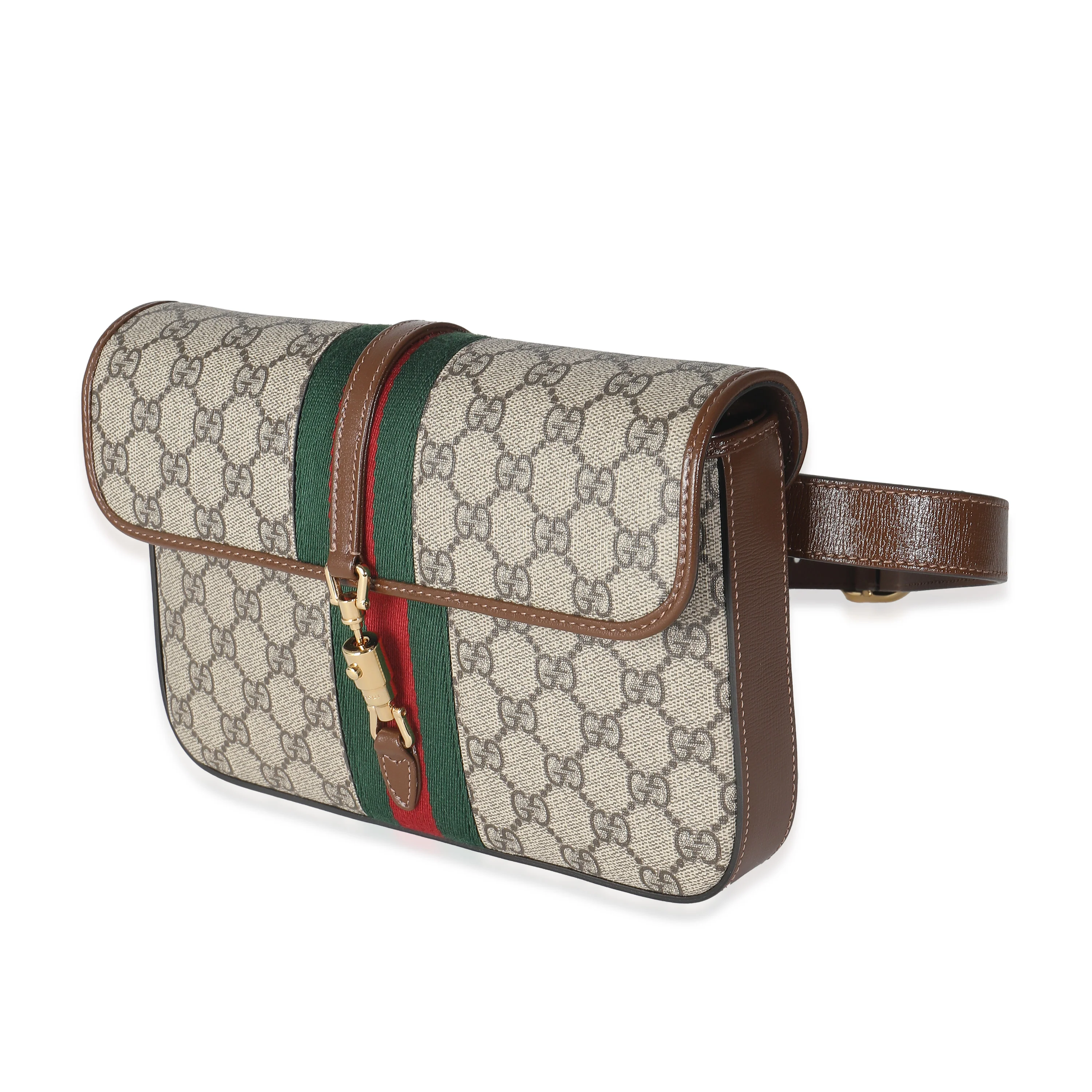 Beige GG Supreme Canvas Web Jackie 1961 Belt Bag - Image 2