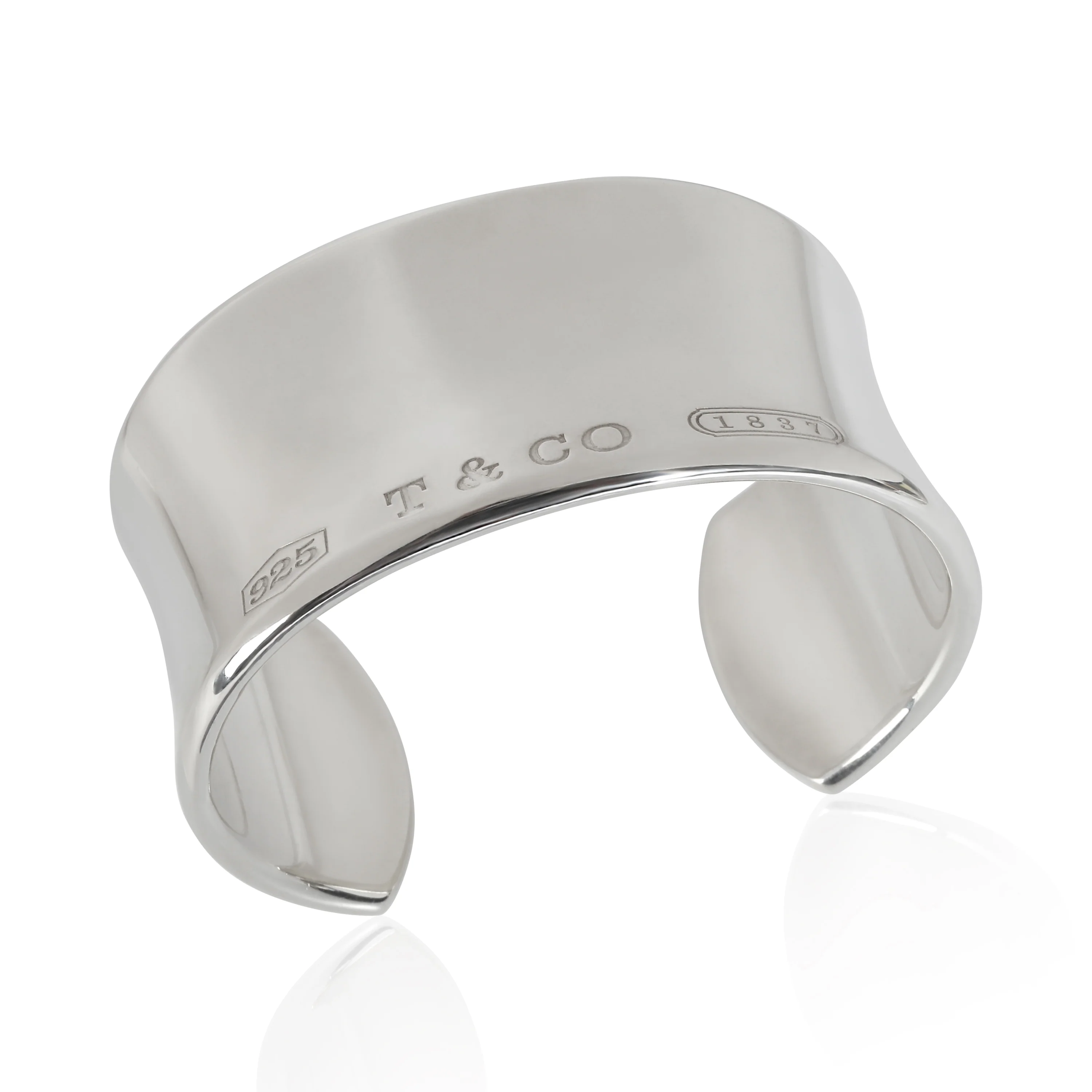1837 Wide Cuff Bracelet in  Sterling Silver - Image 4