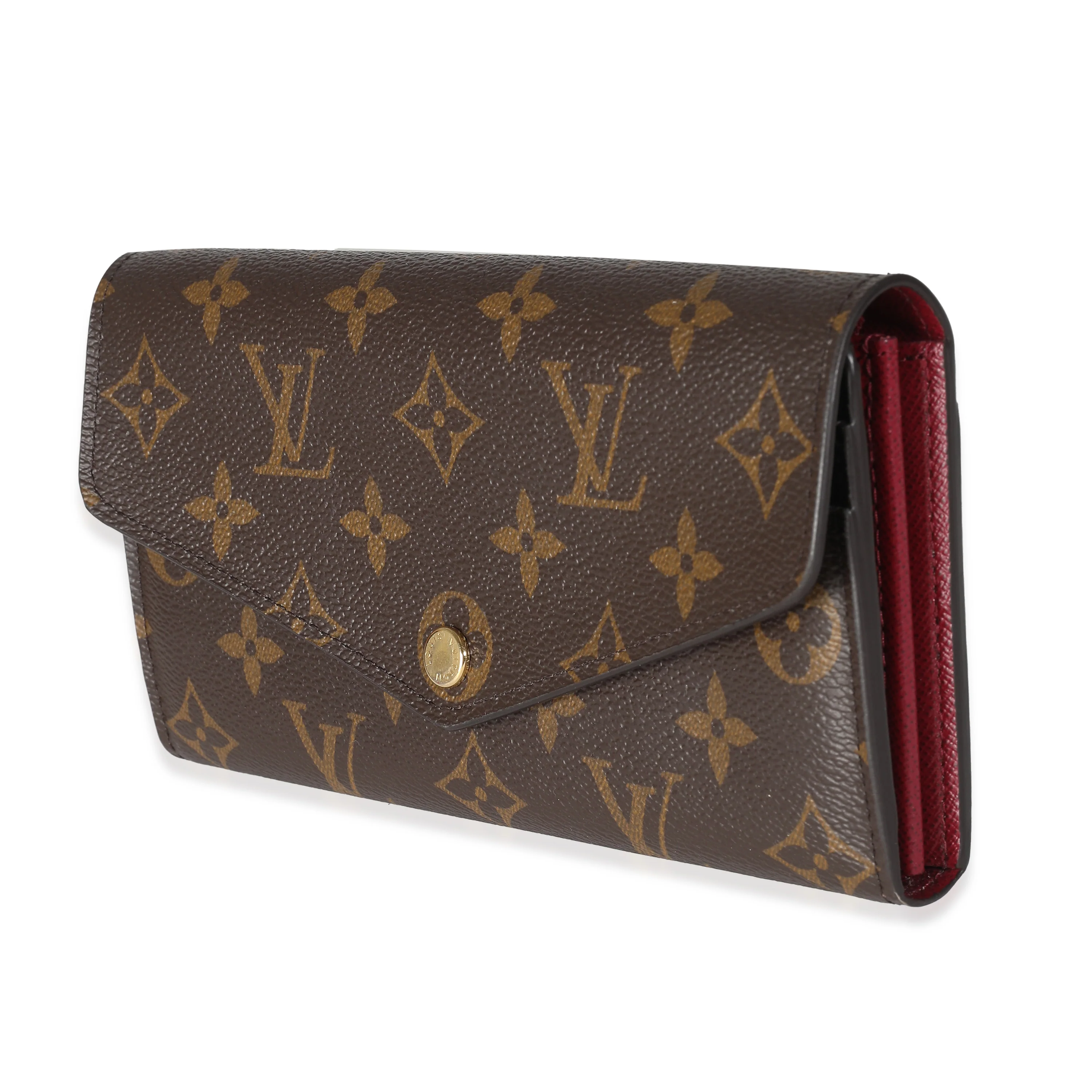 Fuchsia Monogram Canvas Sarah Wallet - Image 2