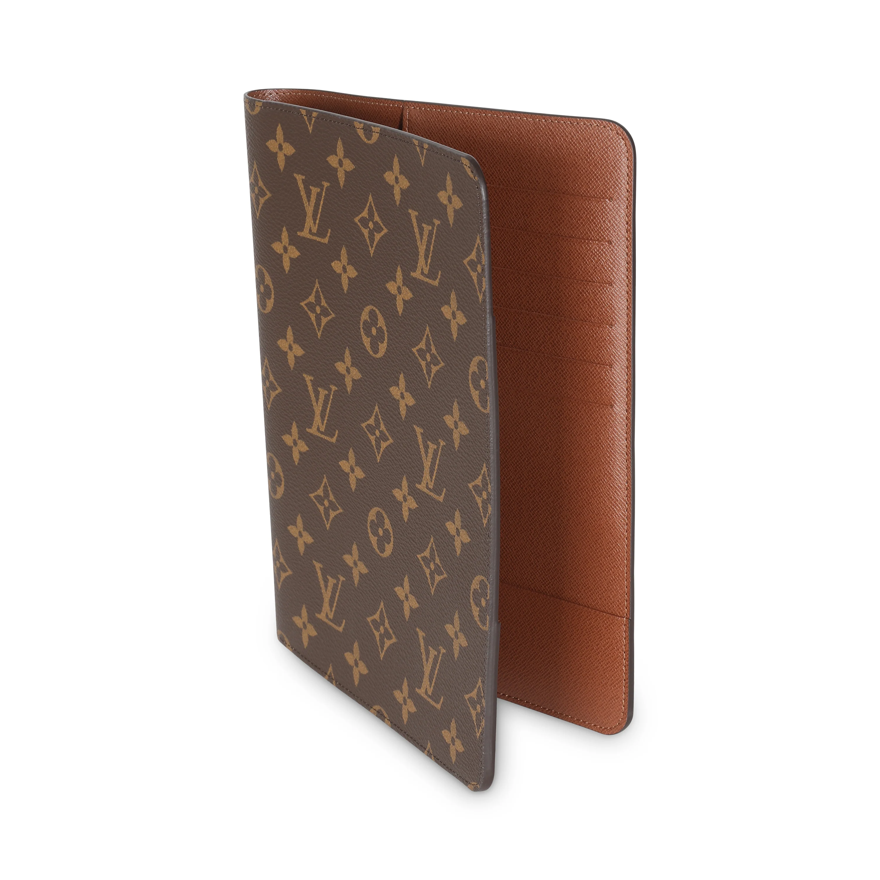 Monogram Canvas Desk Agenda Cover - Image 2