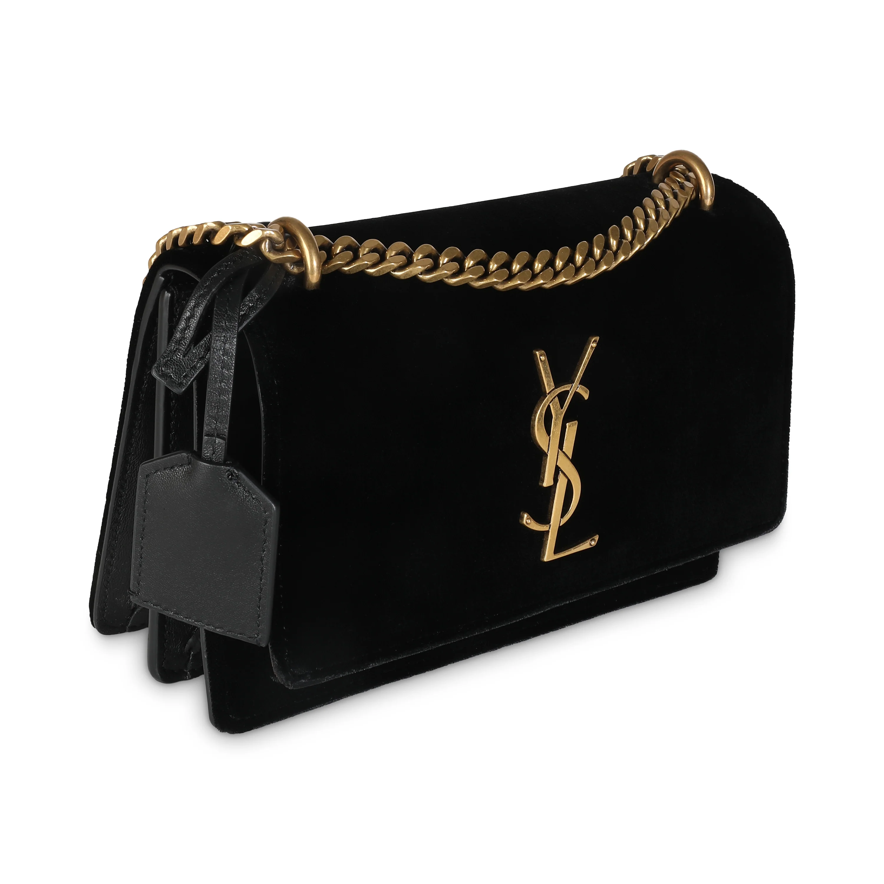 Black Velvet Small Sunset Bag - Image 3