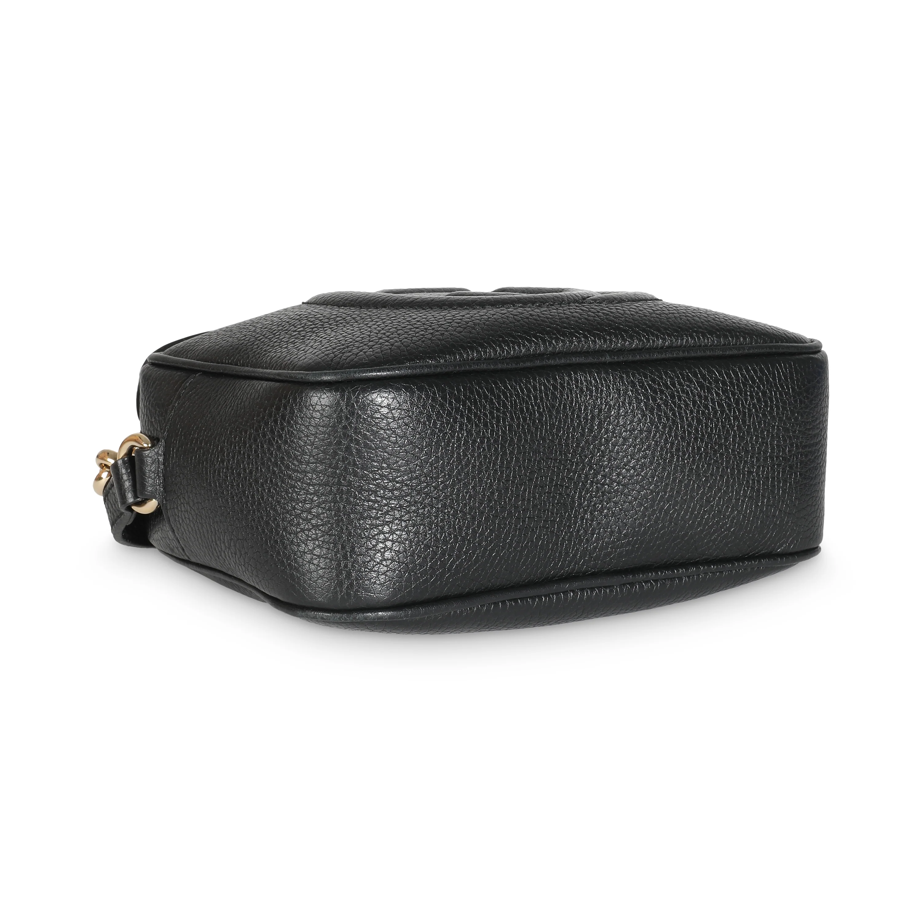 Black Pebbled Calfskin Soho Disco Crossbody - Image 5