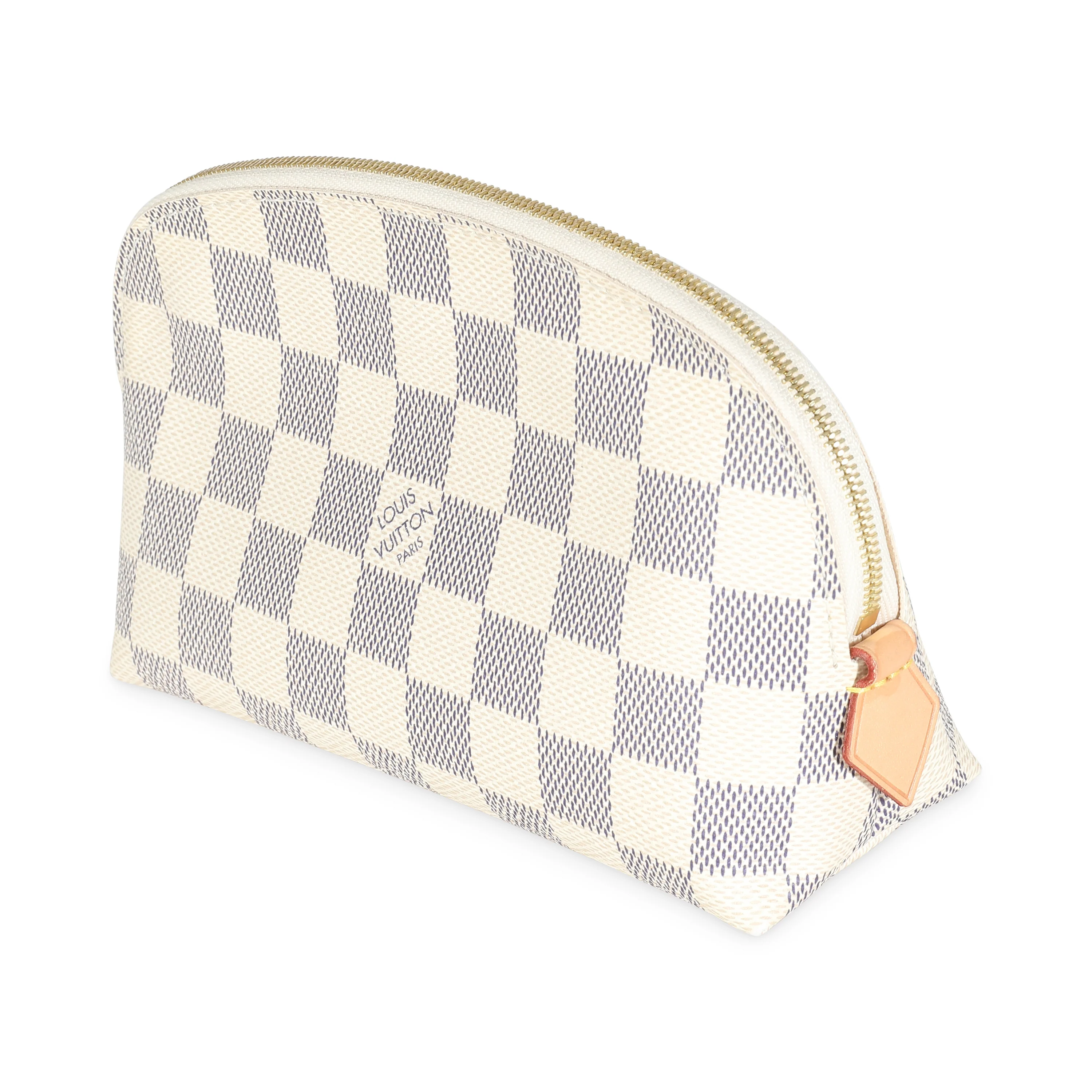 Damier Azur Canvas Cosmetic Pouch - Image 2