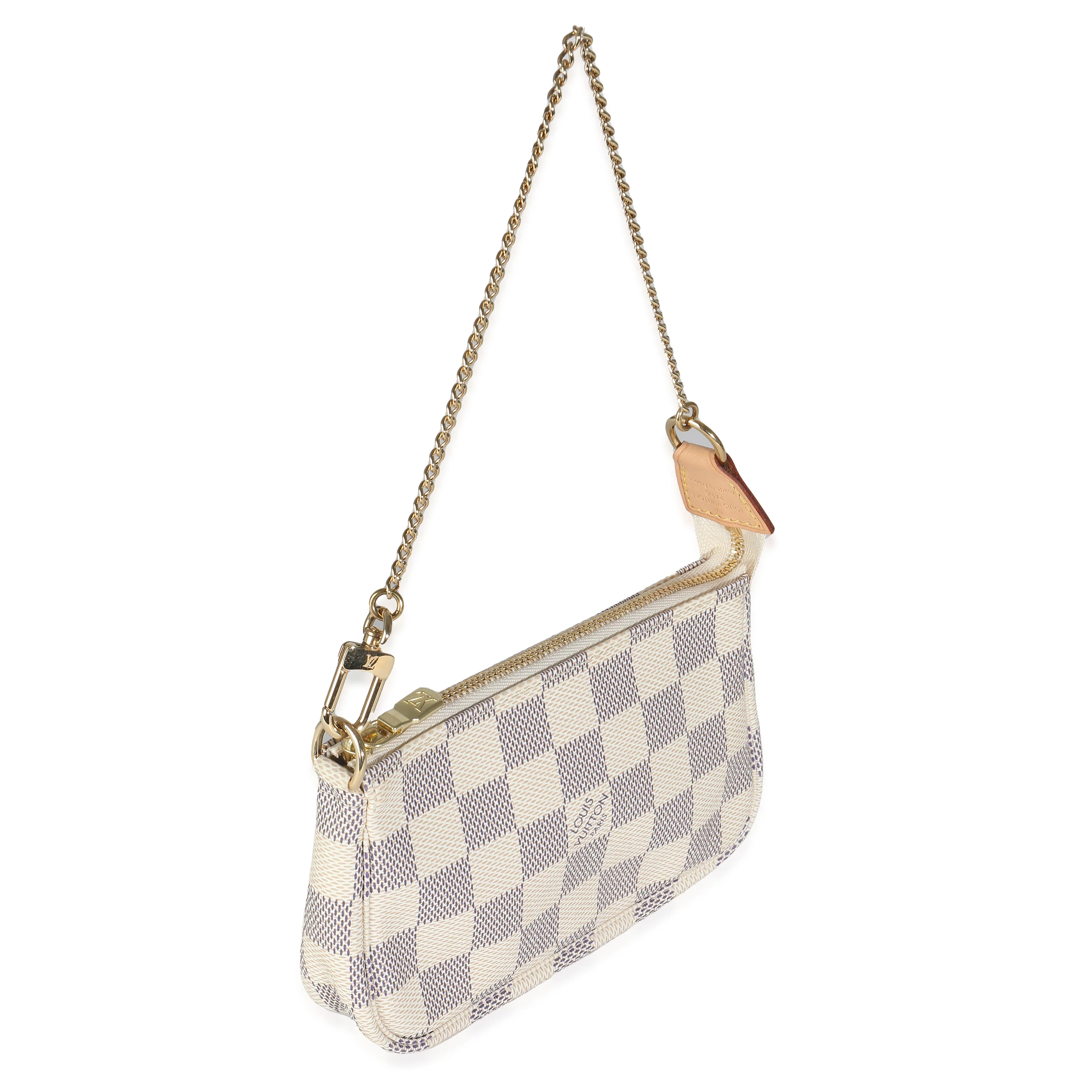 Damier Azur Canvas Mini Pochette Accessories - Image 3