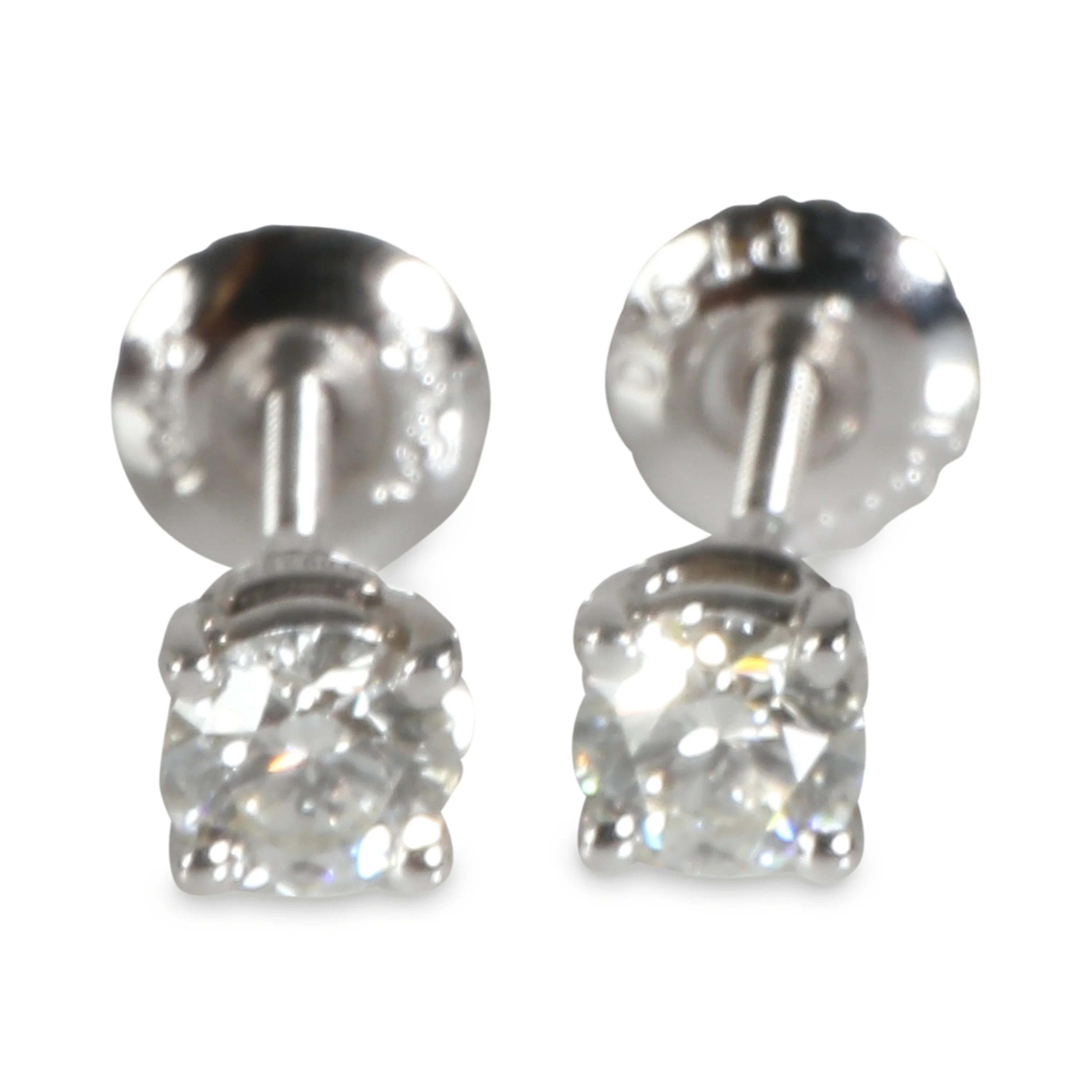Diamond Earrings in  Platinum H VS1 0.52 CTW - Image 2