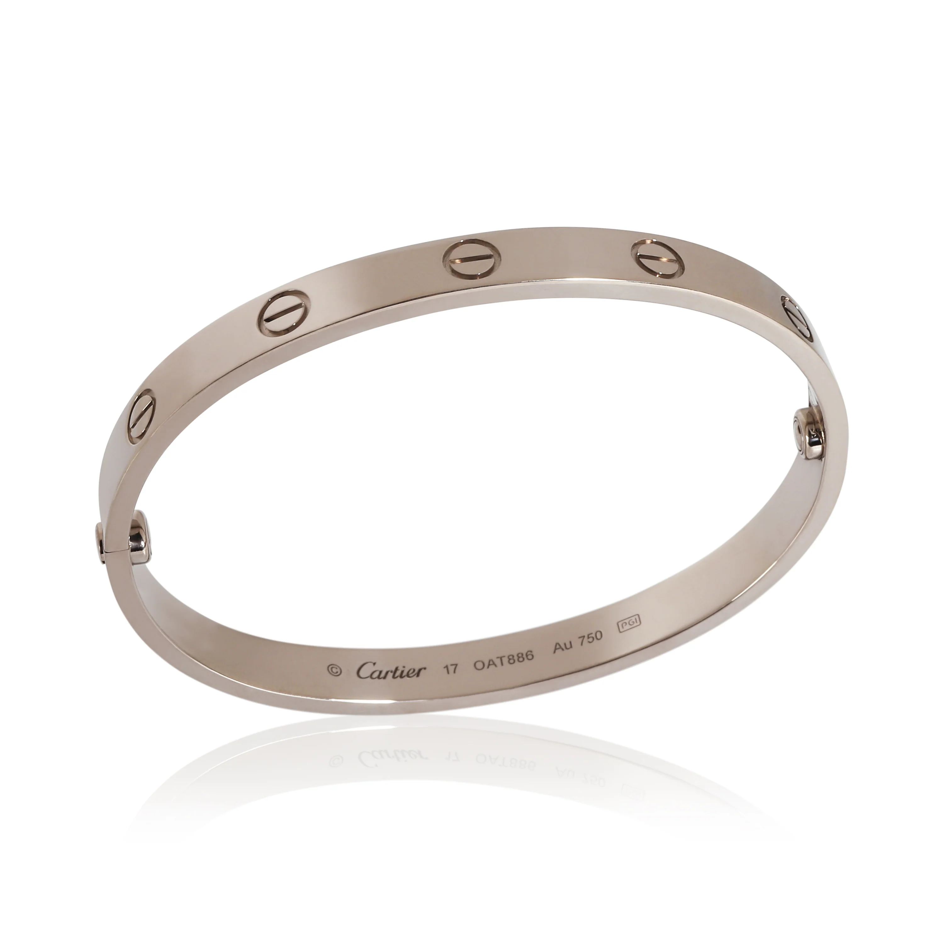 Love Bracelet (White Gold) - Image 5