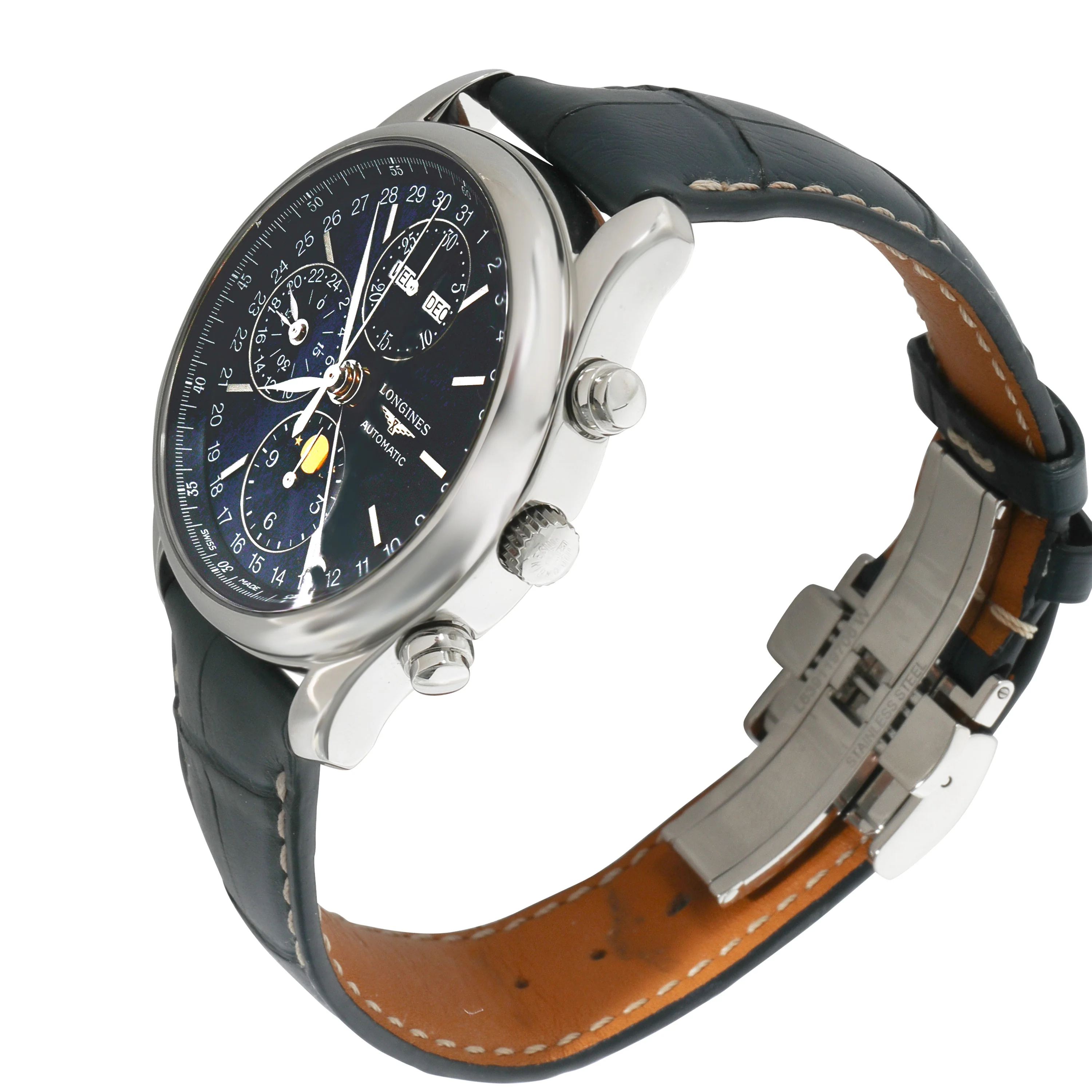 Master Collection L2.673.4.92.0 Mens Watch in Stainless Steel - Image 2