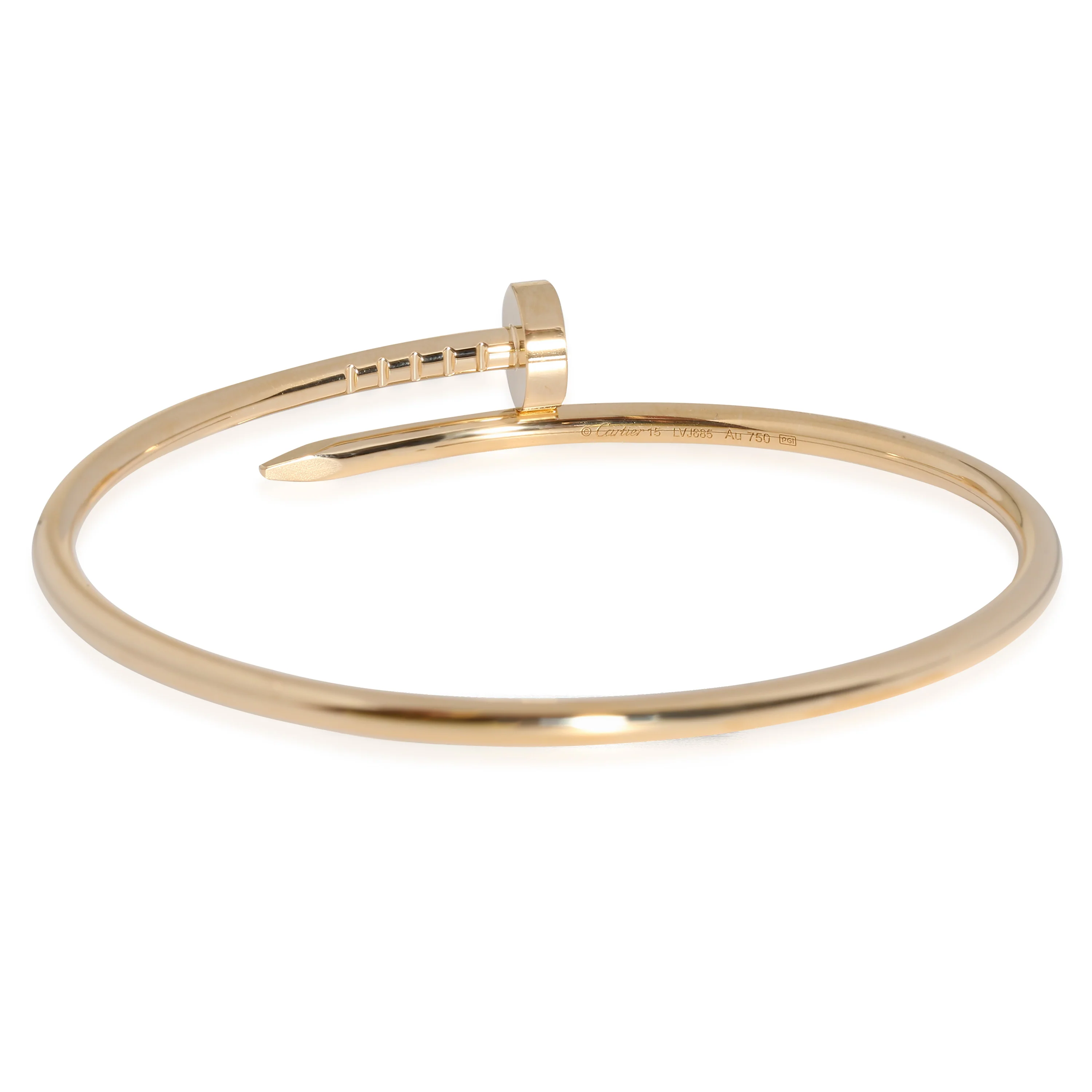 Juste Un Clou Bracelet, Small Model (Yellow Gold) - Image 3