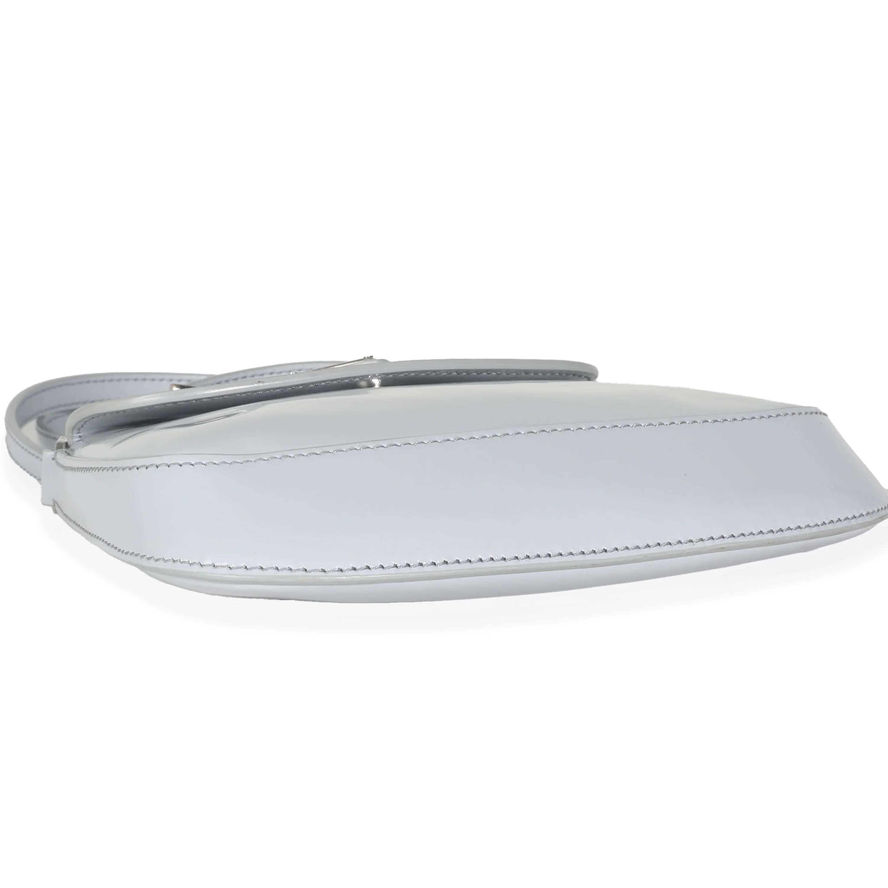 Cornflower Brushed Leather Mini Cleo - Image 7