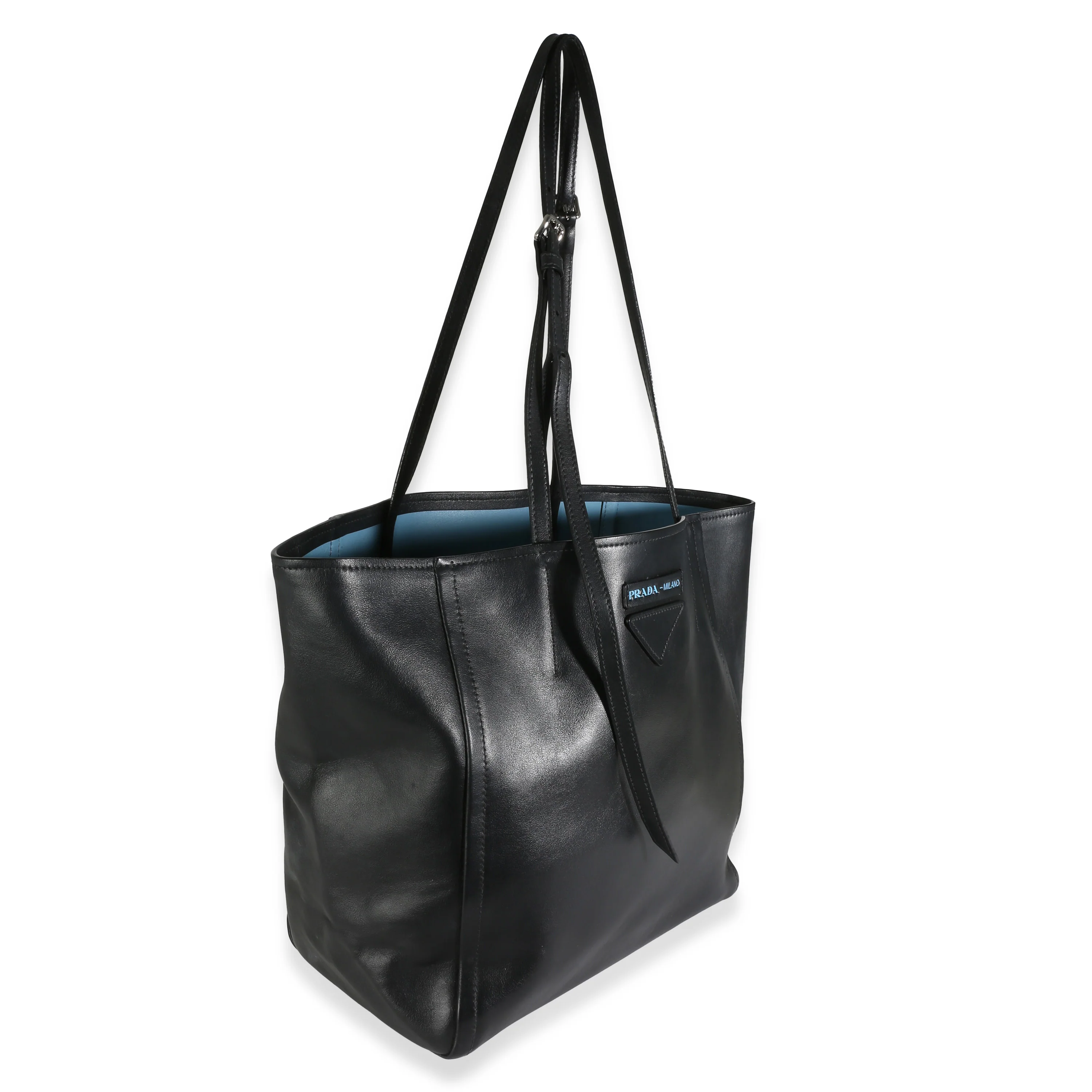 Black Calfskin Large Lux Concept Shopping Tote - Image 3