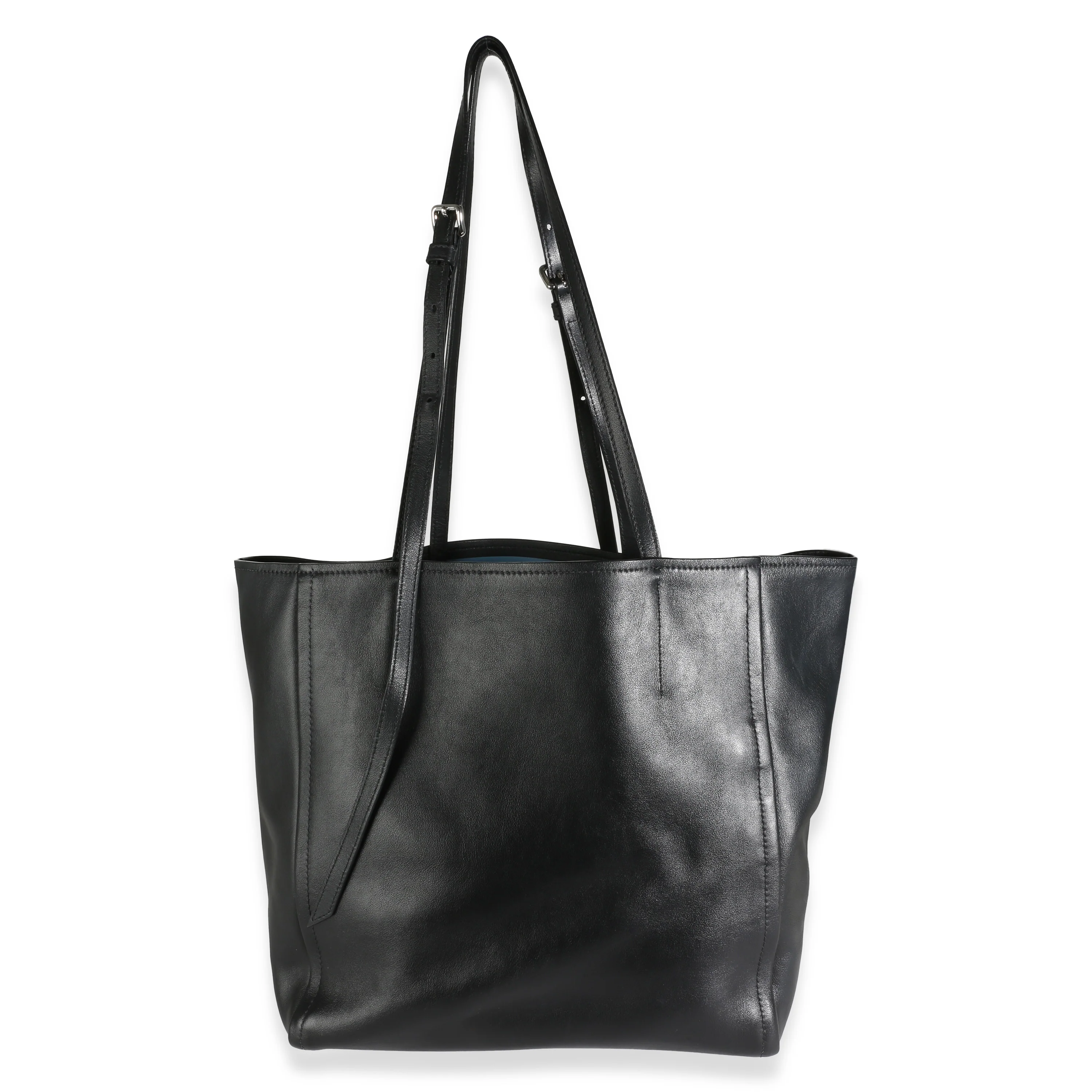 Black Calfskin Large Lux Concept Shopping Tote - Image 4