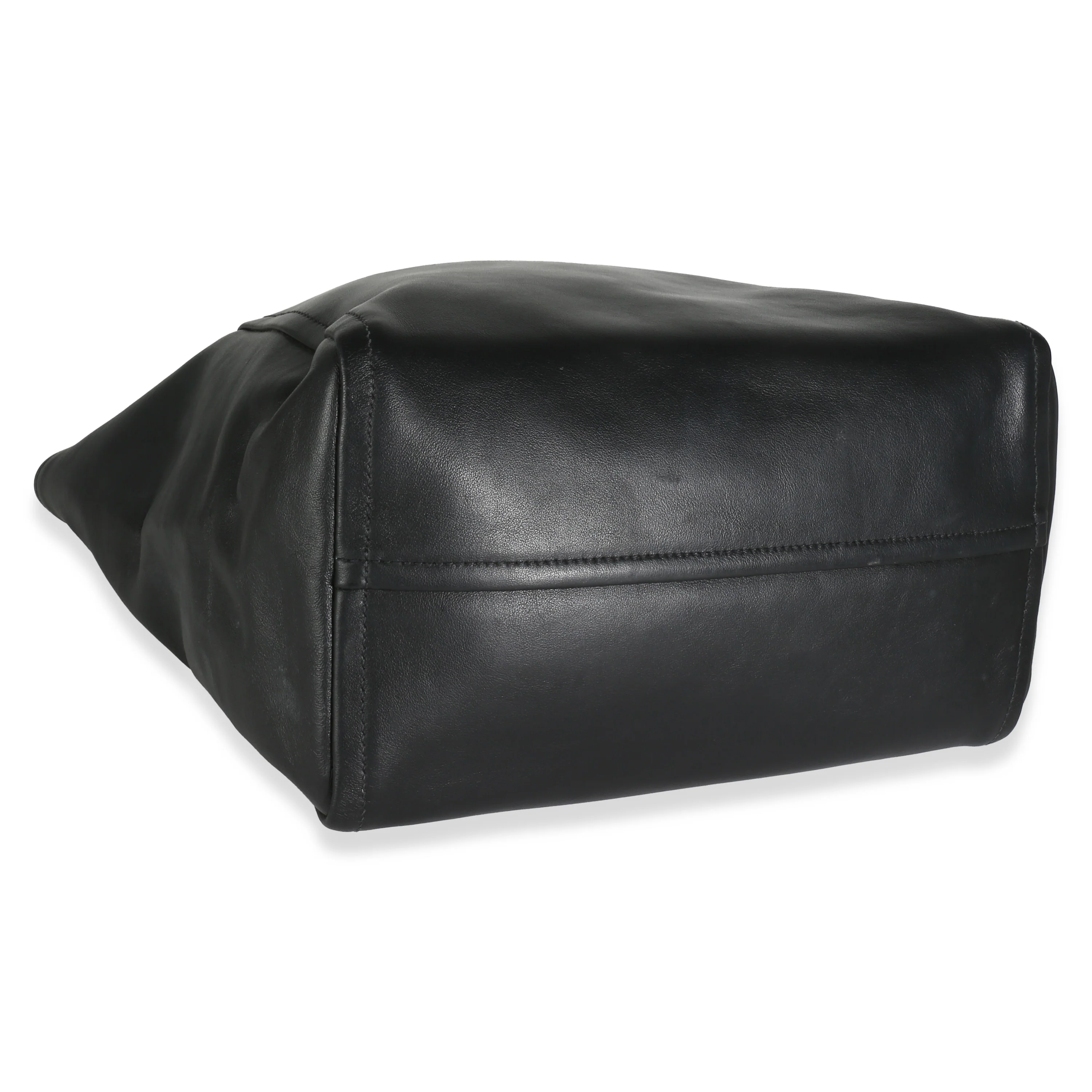 Black Calfskin Large Lux Concept Shopping Tote - Image 6