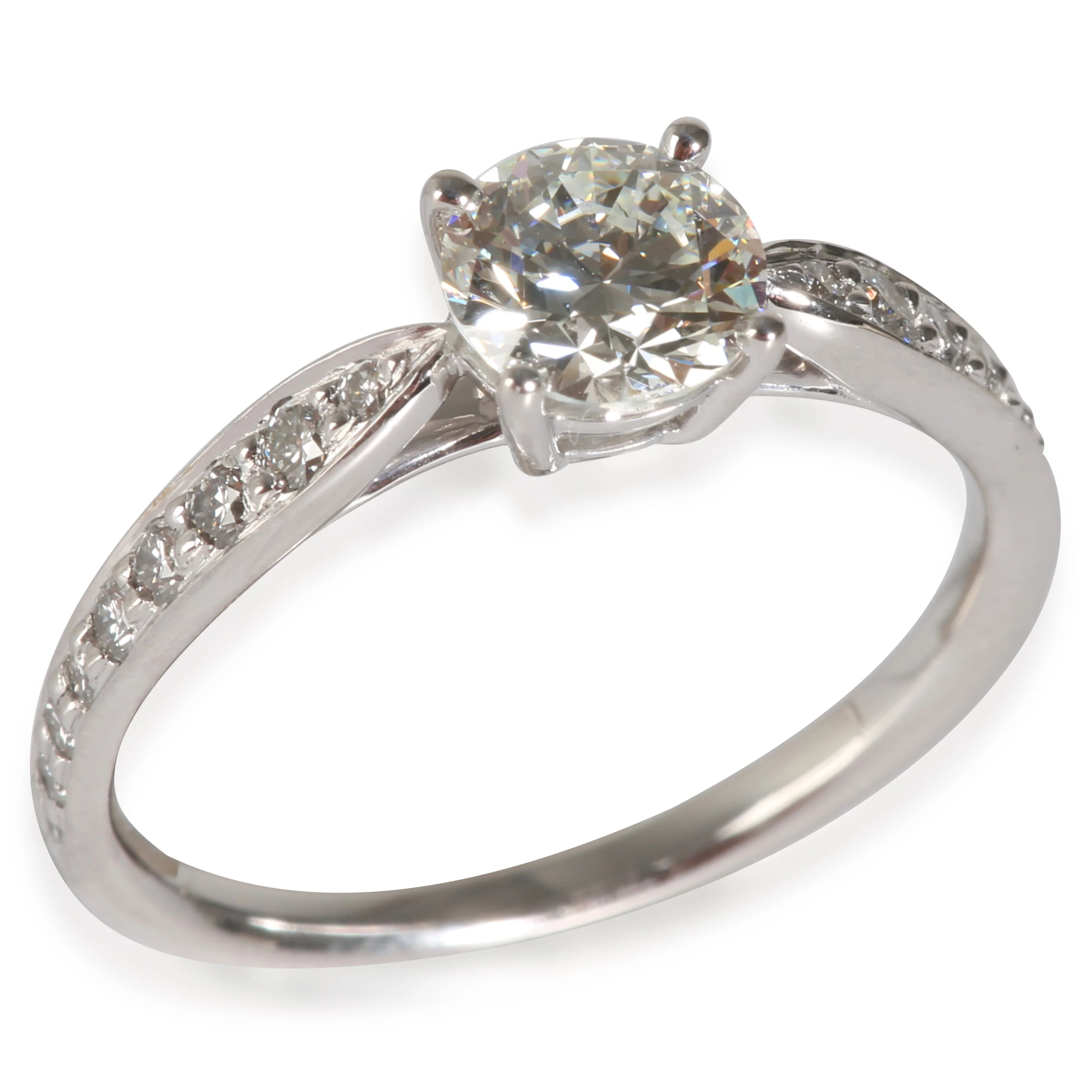Harmony Engagement Ring in Platinum H VVS2 0.79 CTW - Image 3