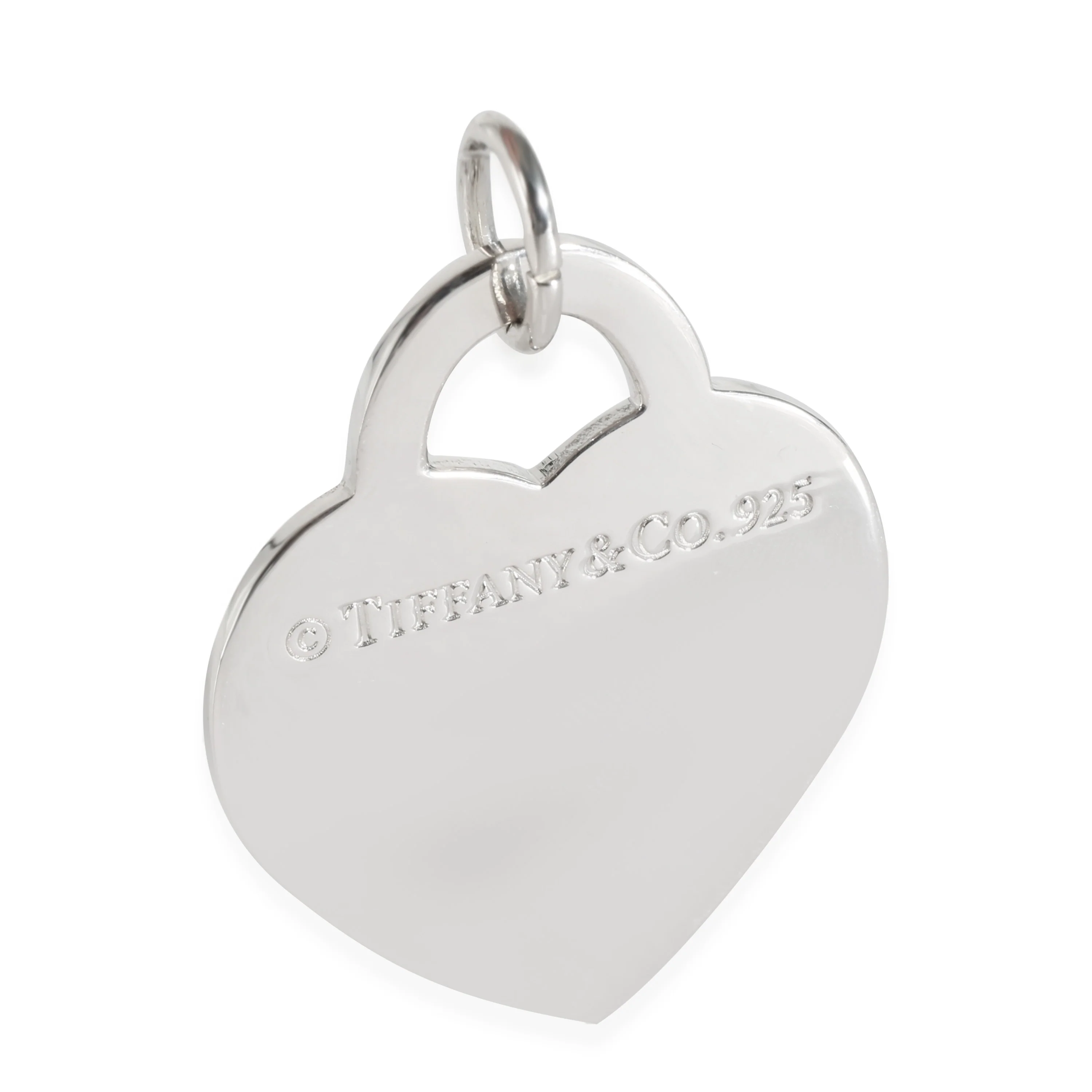 Return To Tiffany XL Heart Charm in  Sterling Silver - Image 3