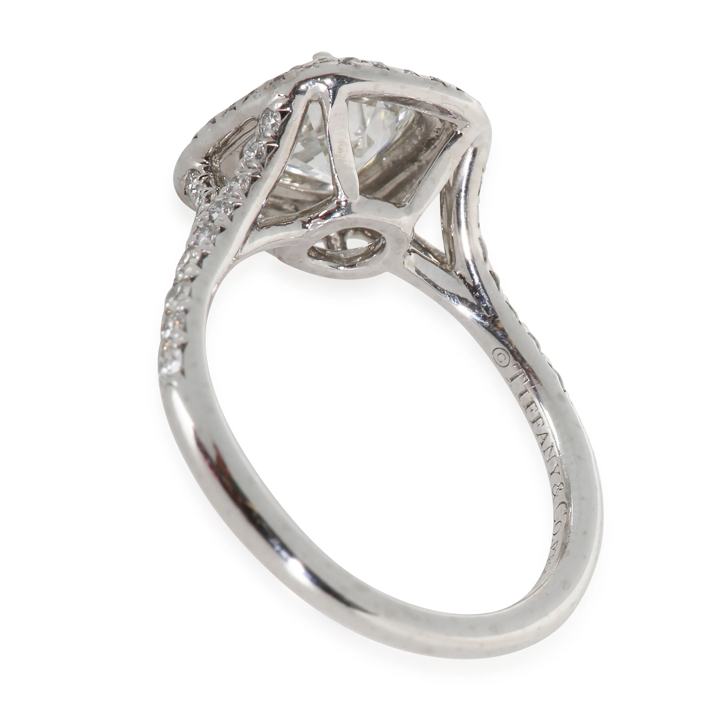 Soleste Engagement Ring in  Platinum F VS1 1.52 CTW - Image 7