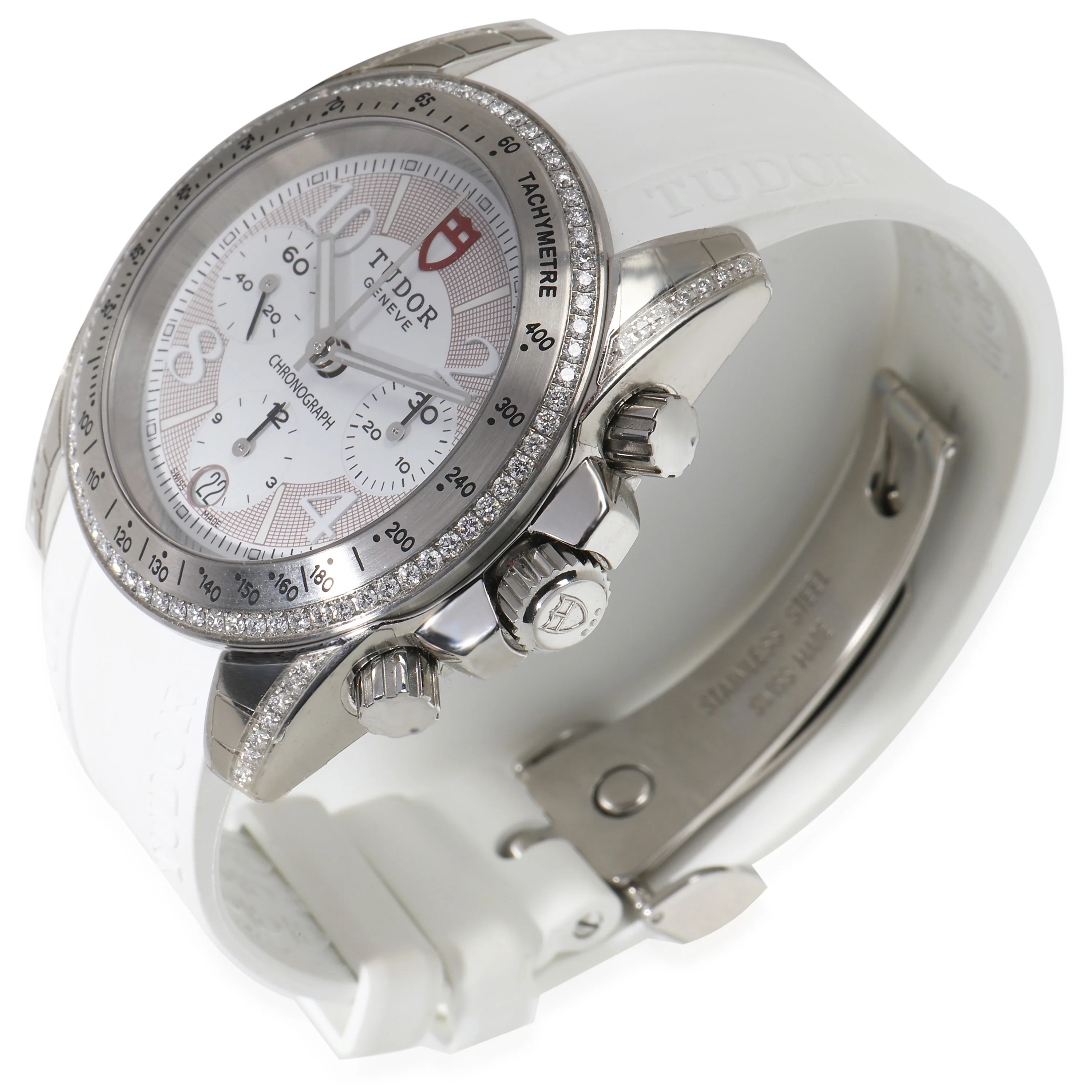 Grantour Chrono 20310 Unisex Watch in Stainless Steel 0.5 CTW - Image 3
