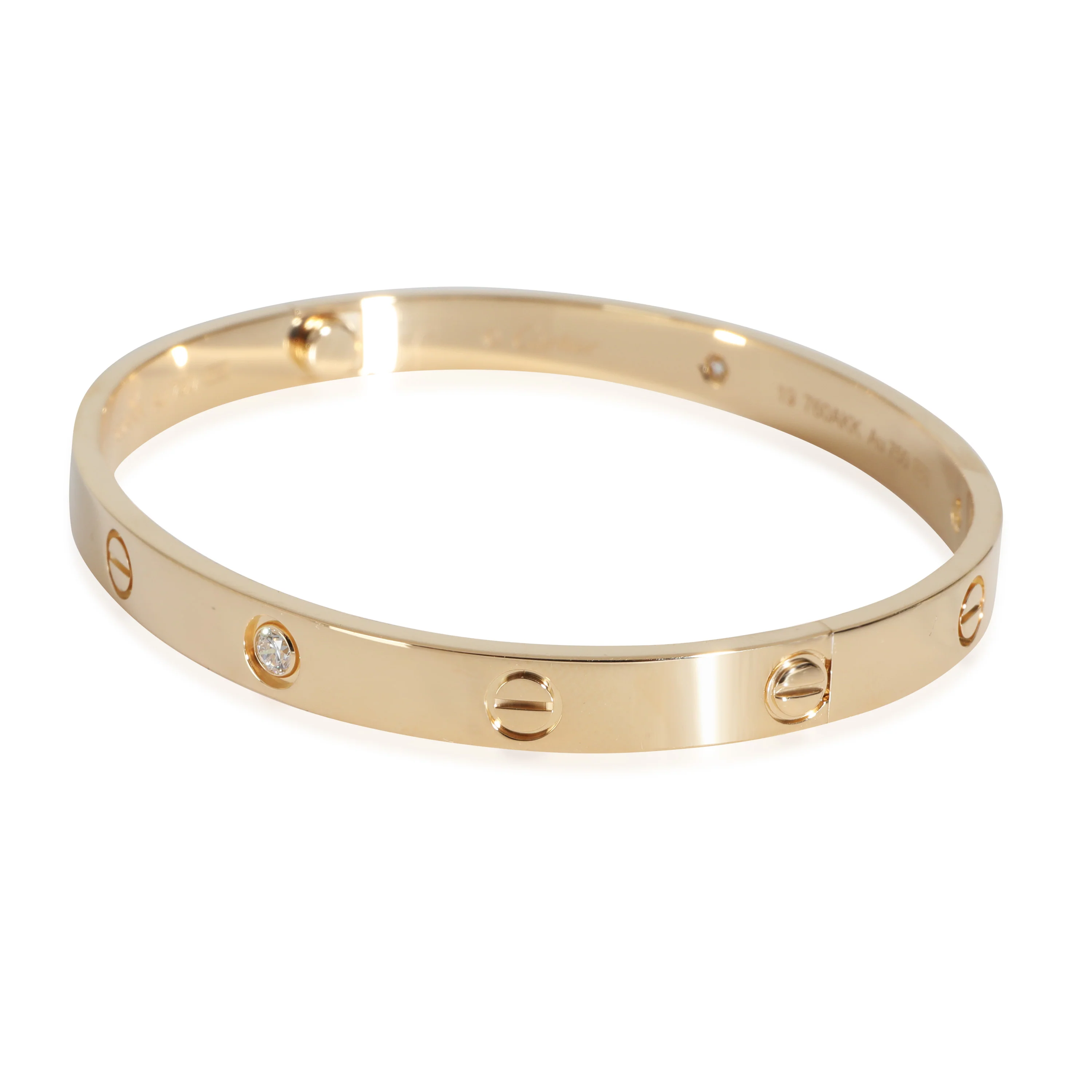 Love Bracelet, Diamonds (Yellow Gold) - Image 2