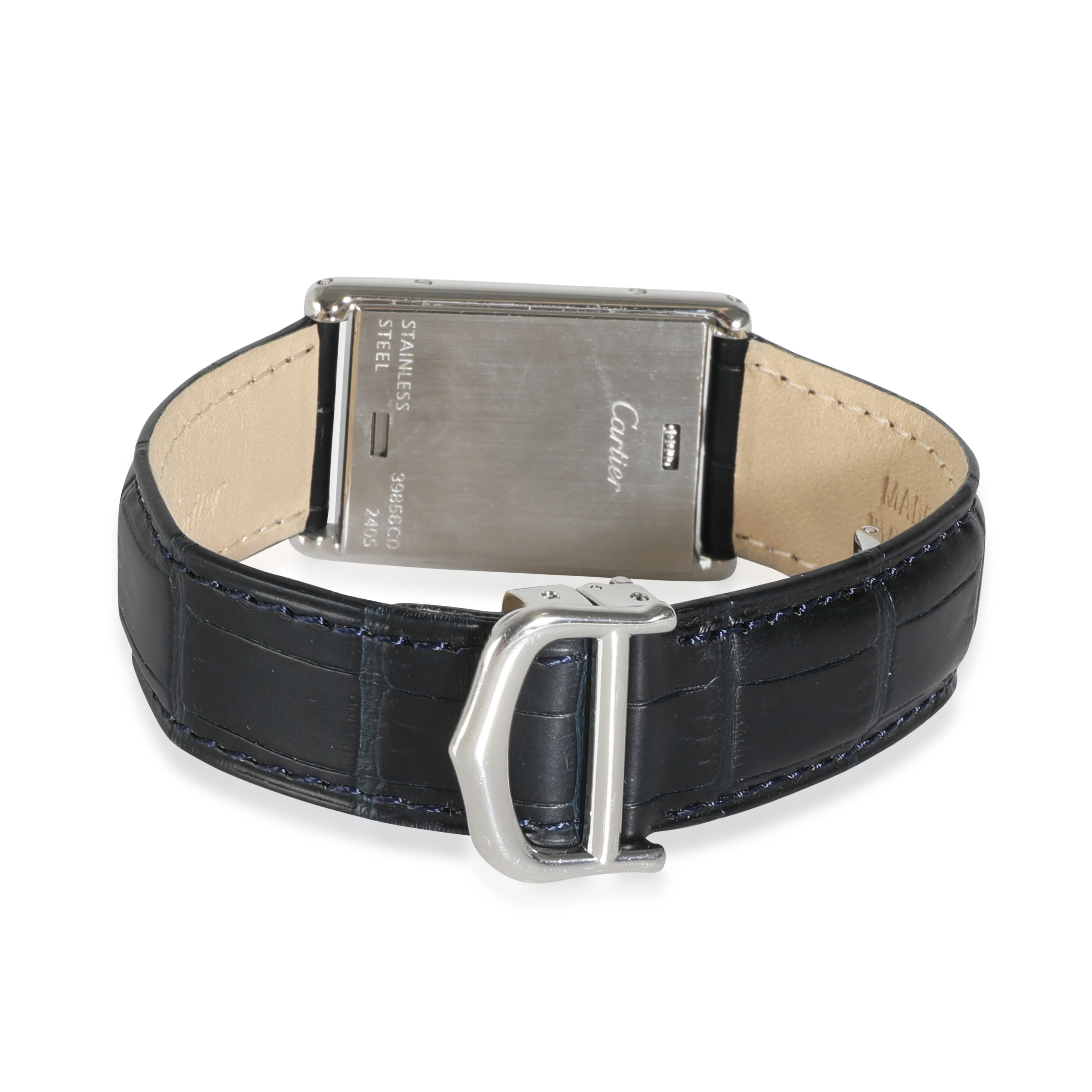 Basculante de Cartier 2405 Womens Watch in  Stainless Steel - Image 3