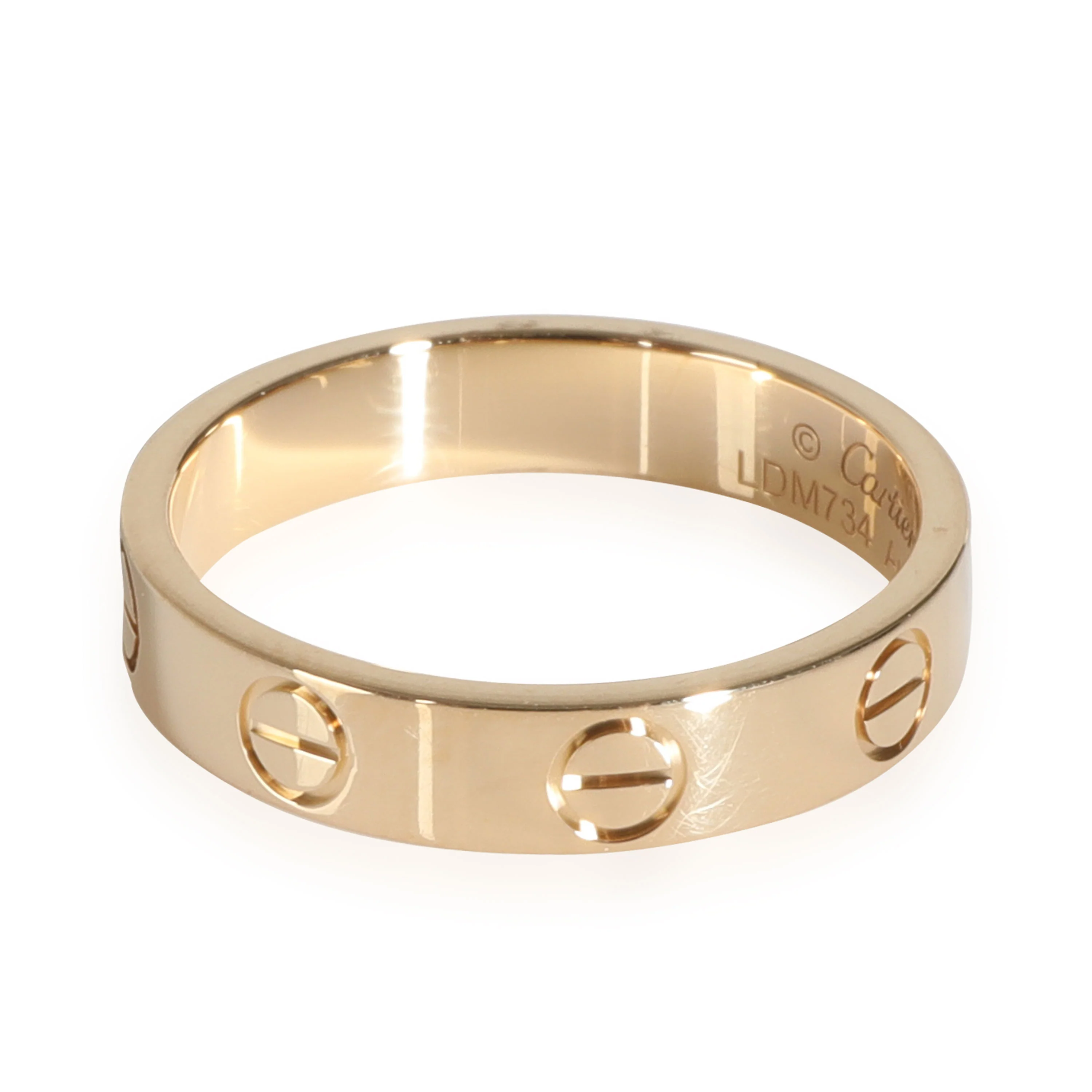 Love Wedding Band (Yellow Gold) - Image 2