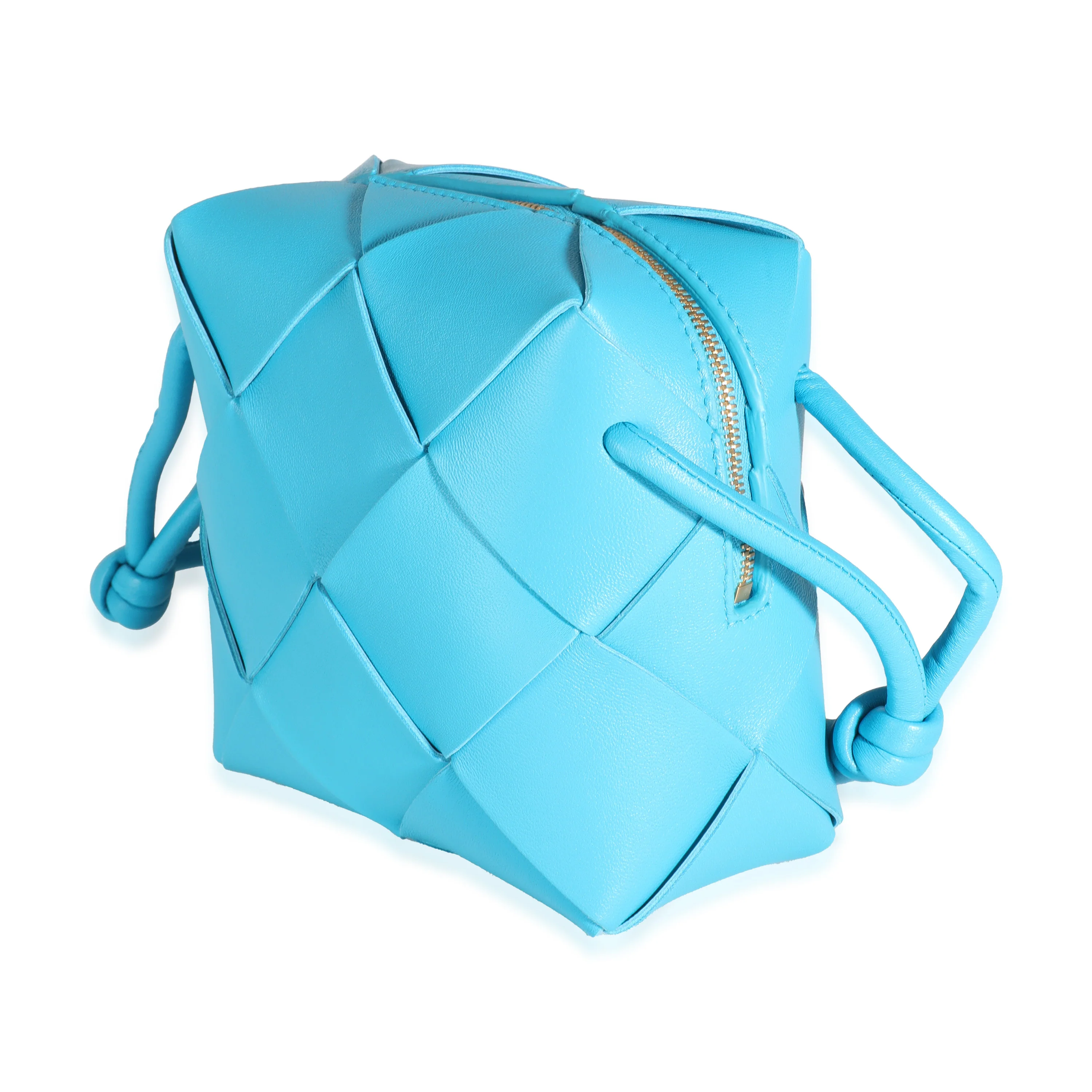 Pool Nappa Intrecciato Mini Cassette Camera Bag - Image 2