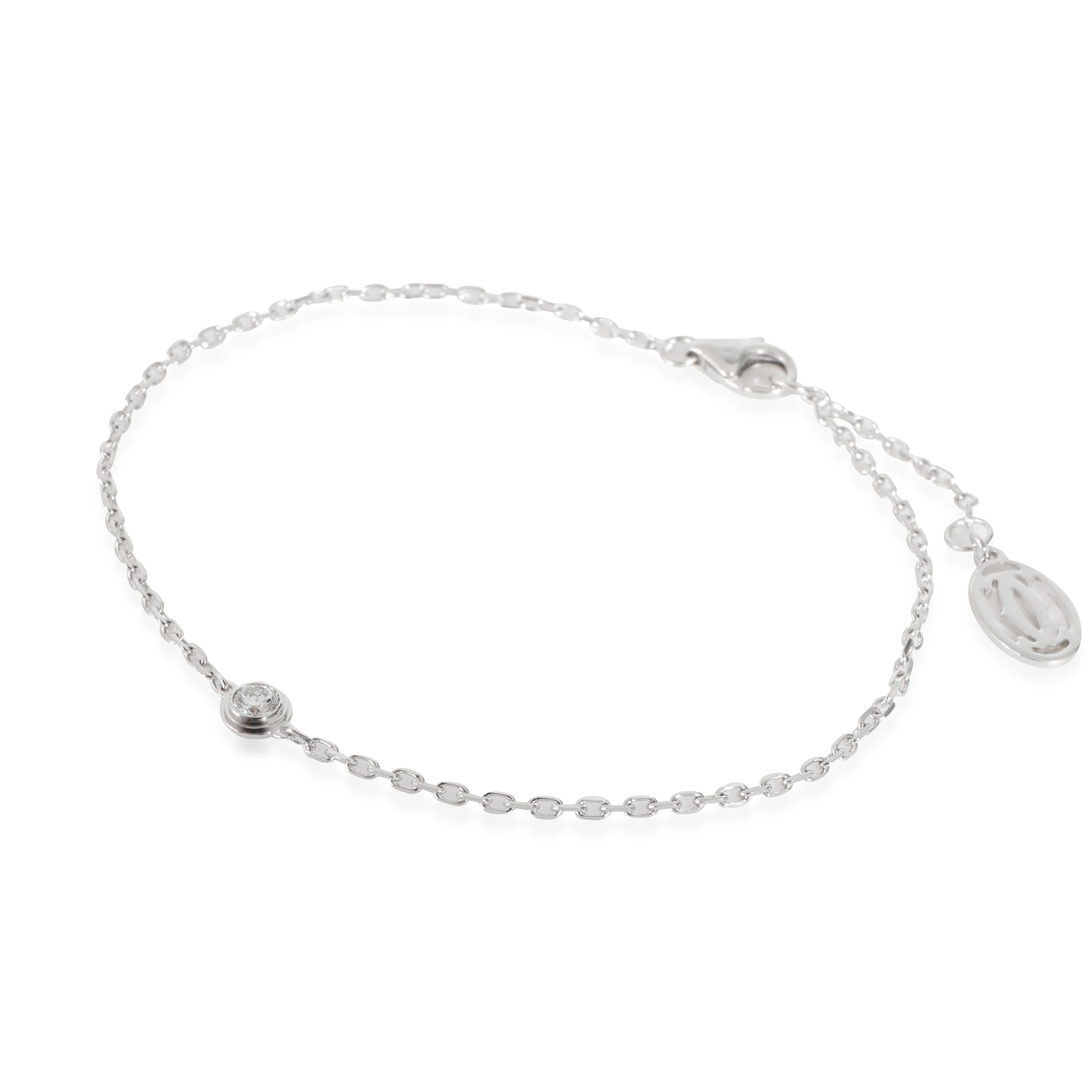 Damour Diamond Bracelet (White Gold) - Image 2